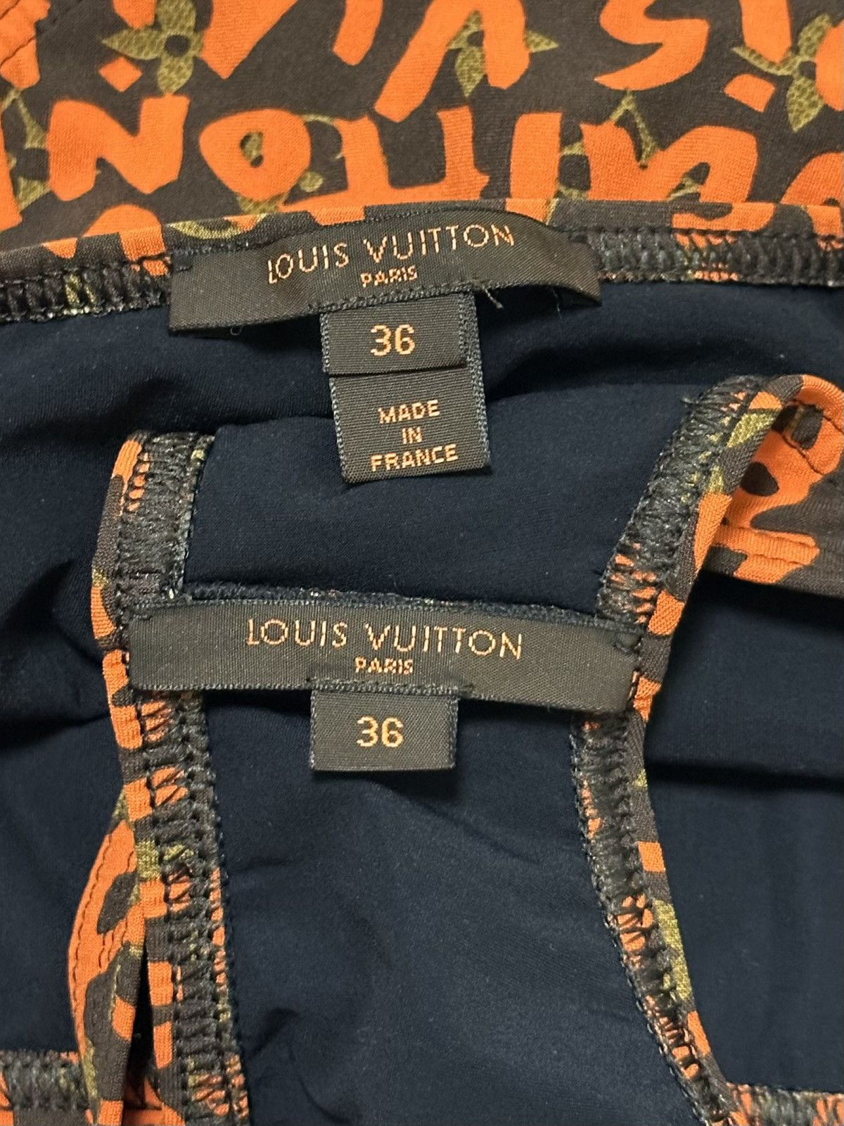 Louis Vuitton LOUIS VUITTON × STEPHEN SPROUSE S/S 2009 Graffiti Bikini Size XS / US 0-2 / IT 36-38 - 4 Thumbnail