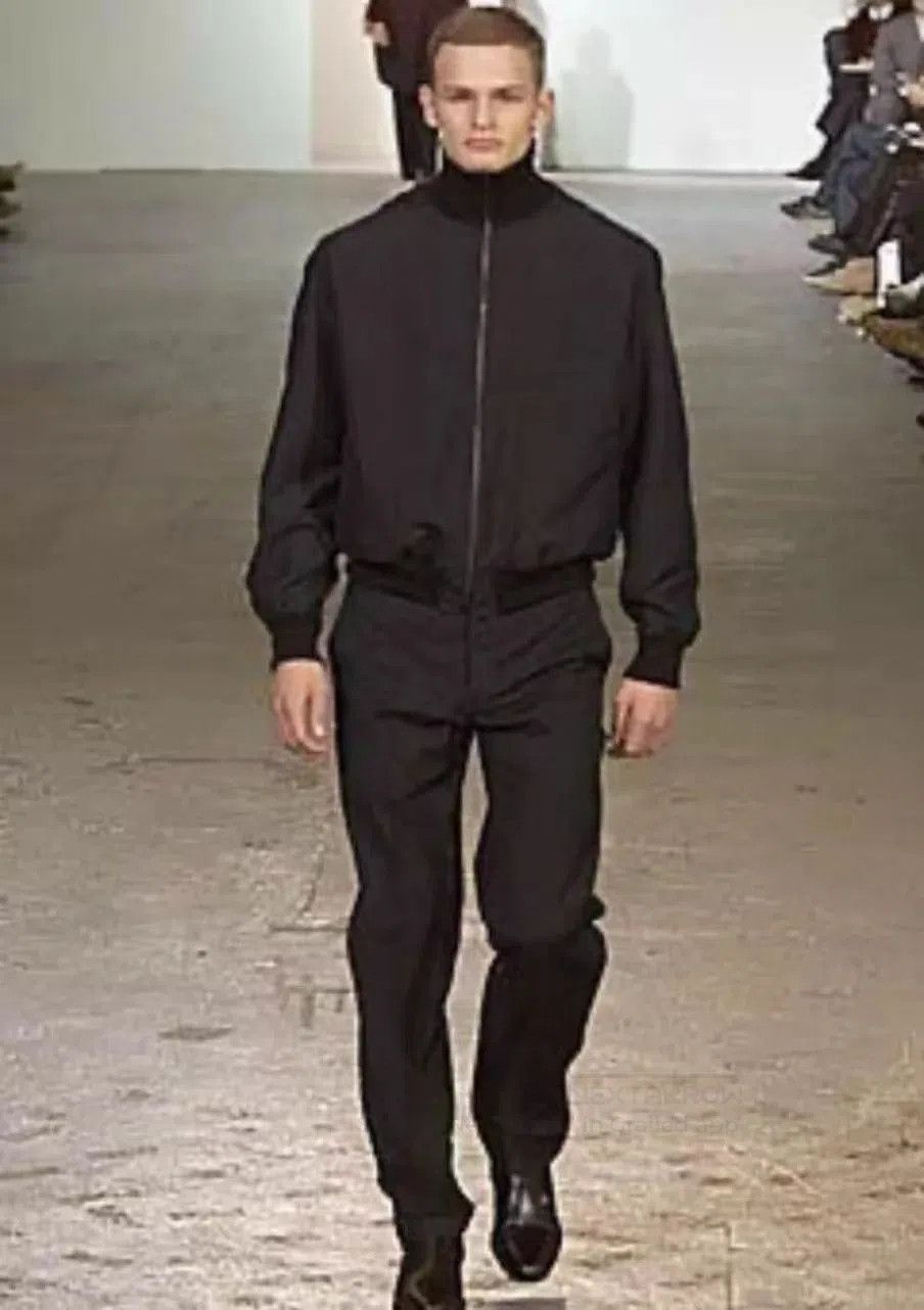Helmut Lang Black Zip-Front Bomber Jacket. Size US XXS / EU 40 - 6 Thumbnail