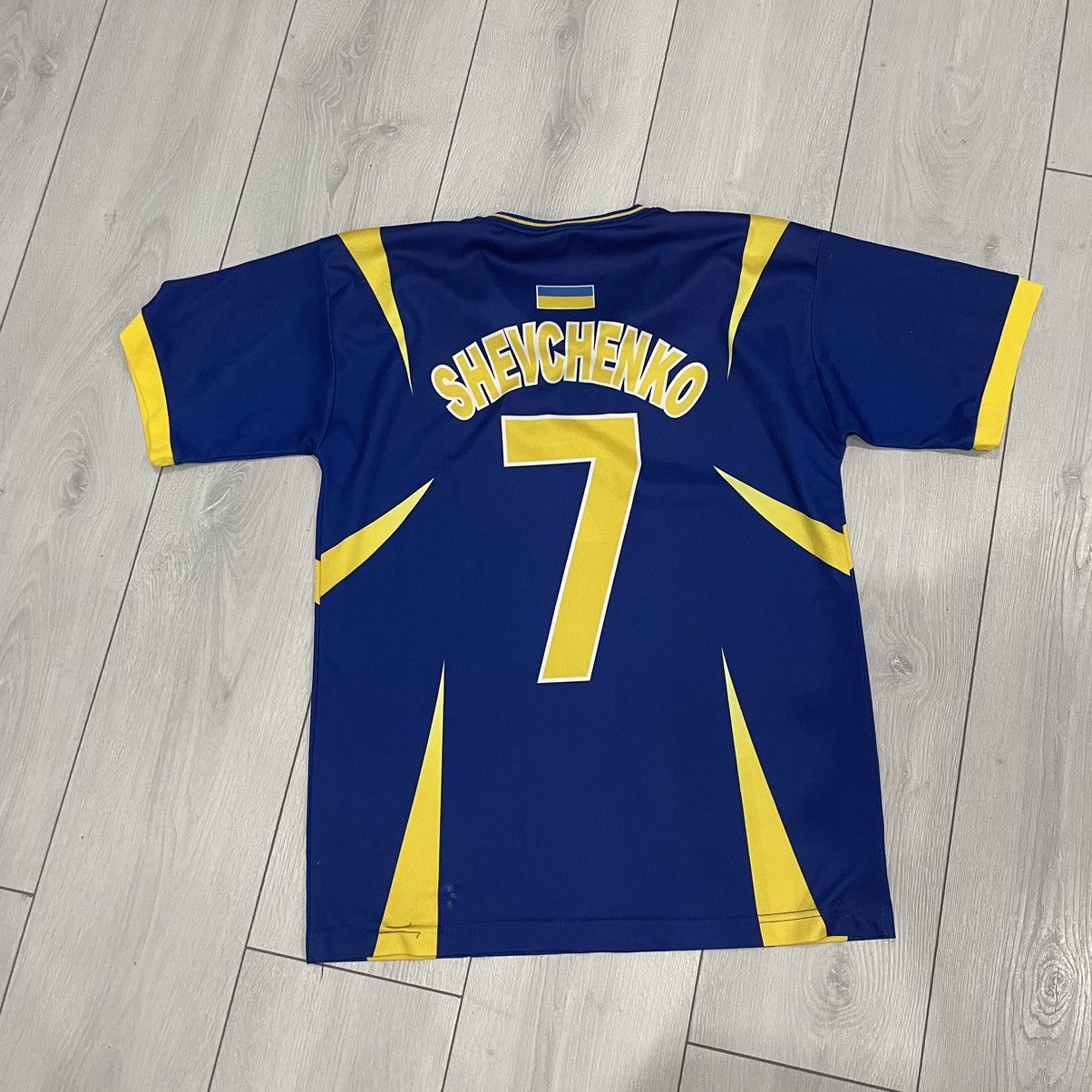 Other Rare 90s Ukraine 7 SHEVCHENKO jersey tee shirt Size US M / EU 48-50 / 2 - 1 Thumbnail