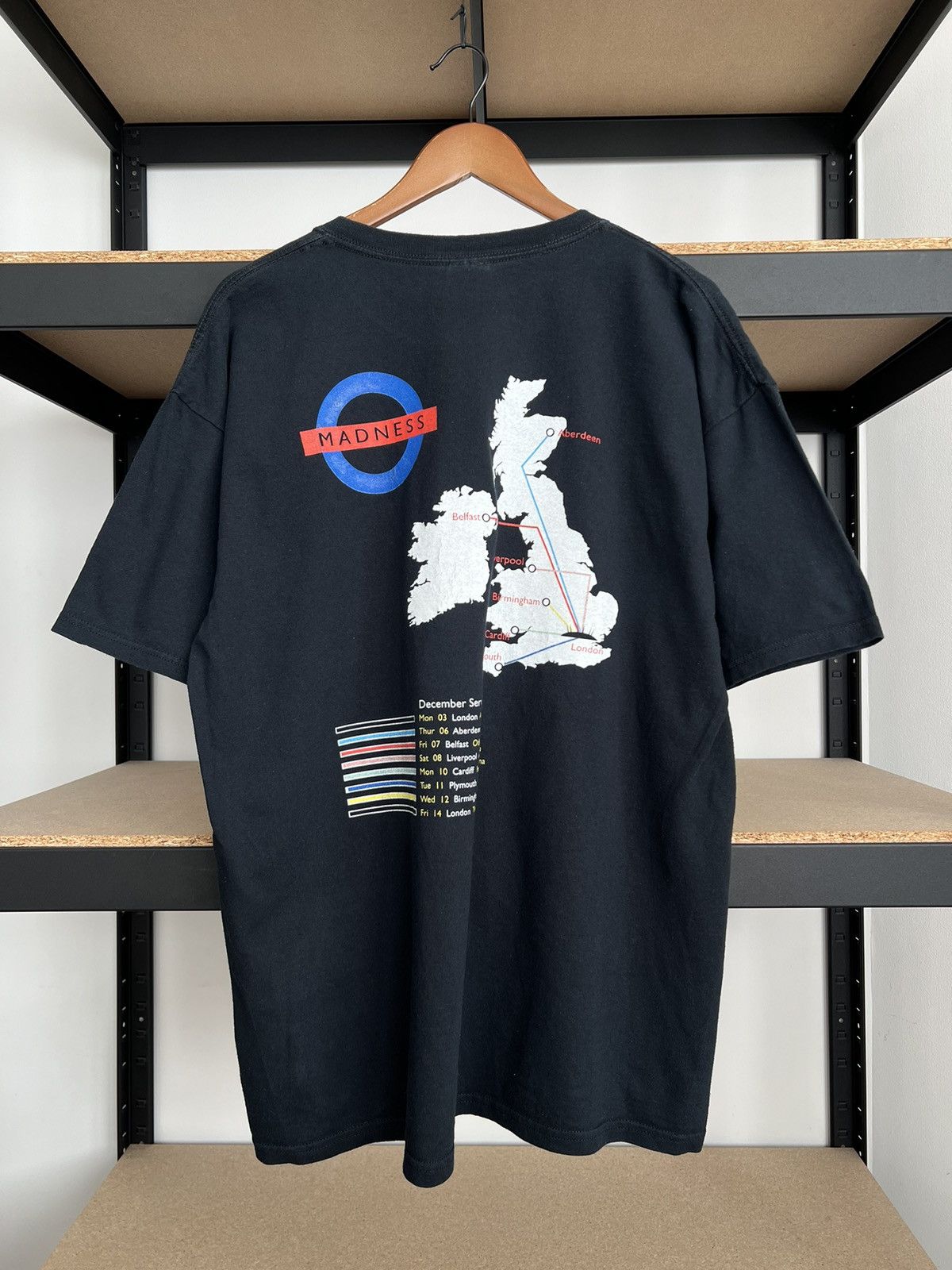 Band Tees Vintage 2007 Madness Band Uk Tour Black T-shirt Size US XL / EU 56 / 4 - 2 Thumbnail