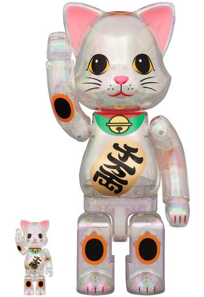NY@BRICK Convitation Cat Senmanryo Transparent plating 400％