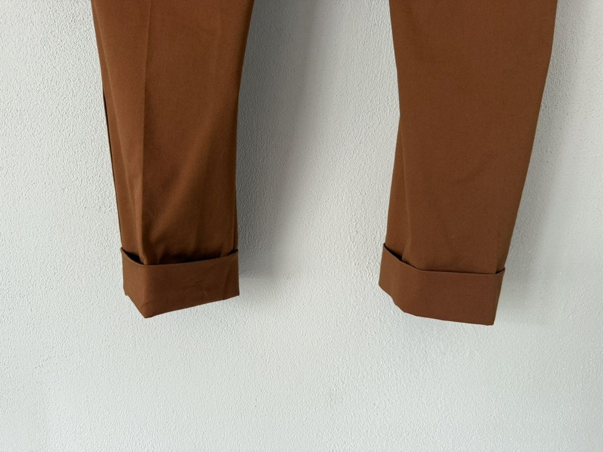 Gucci Rust-Toned Cotton Trousers with Flap Pockets Size US 36 / EU 52 - 9 Thumbnail