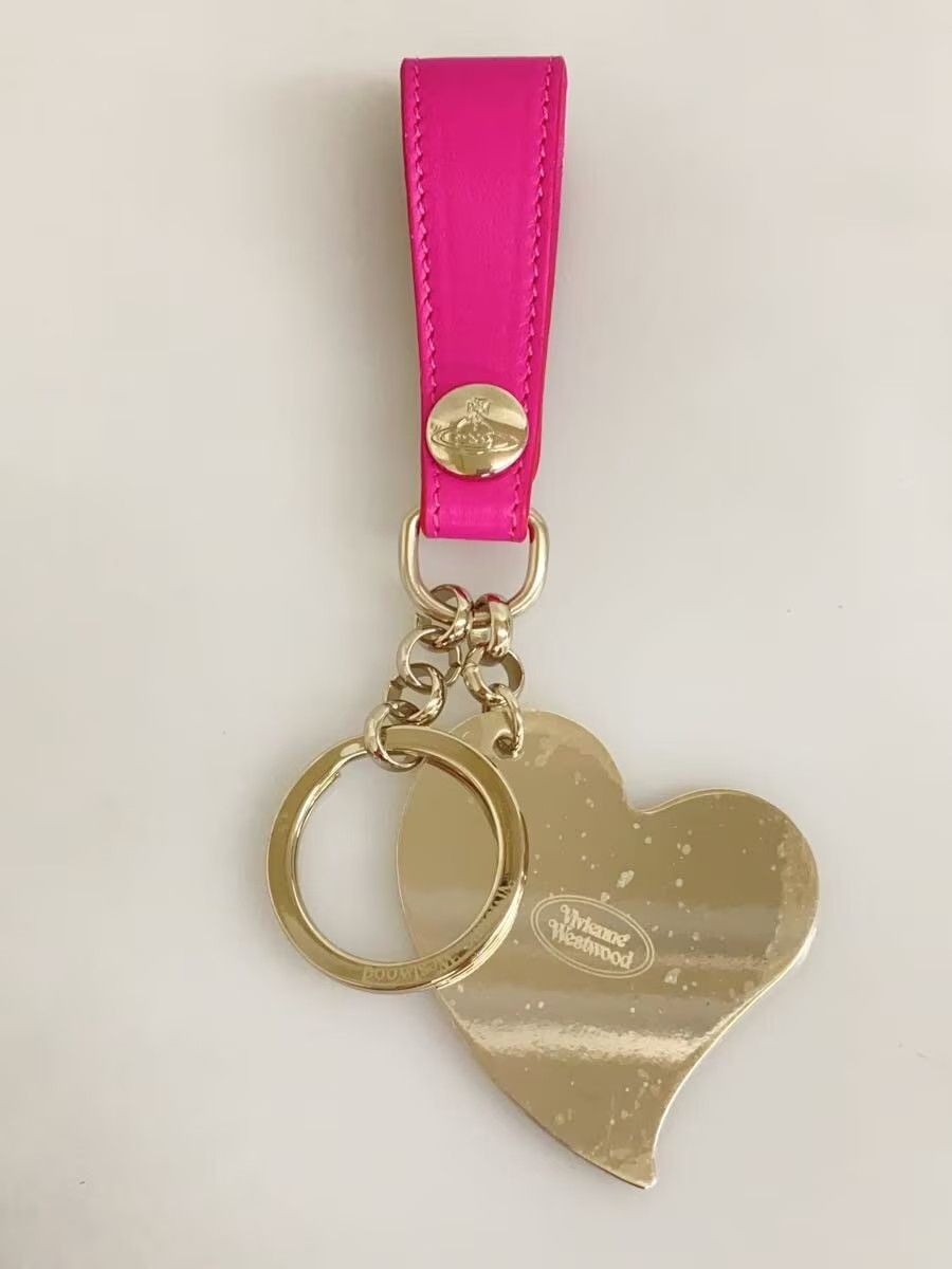 Vivienne Westwood Heart Orb Script Keyring Size ONE SIZE - 2 Thumbnail