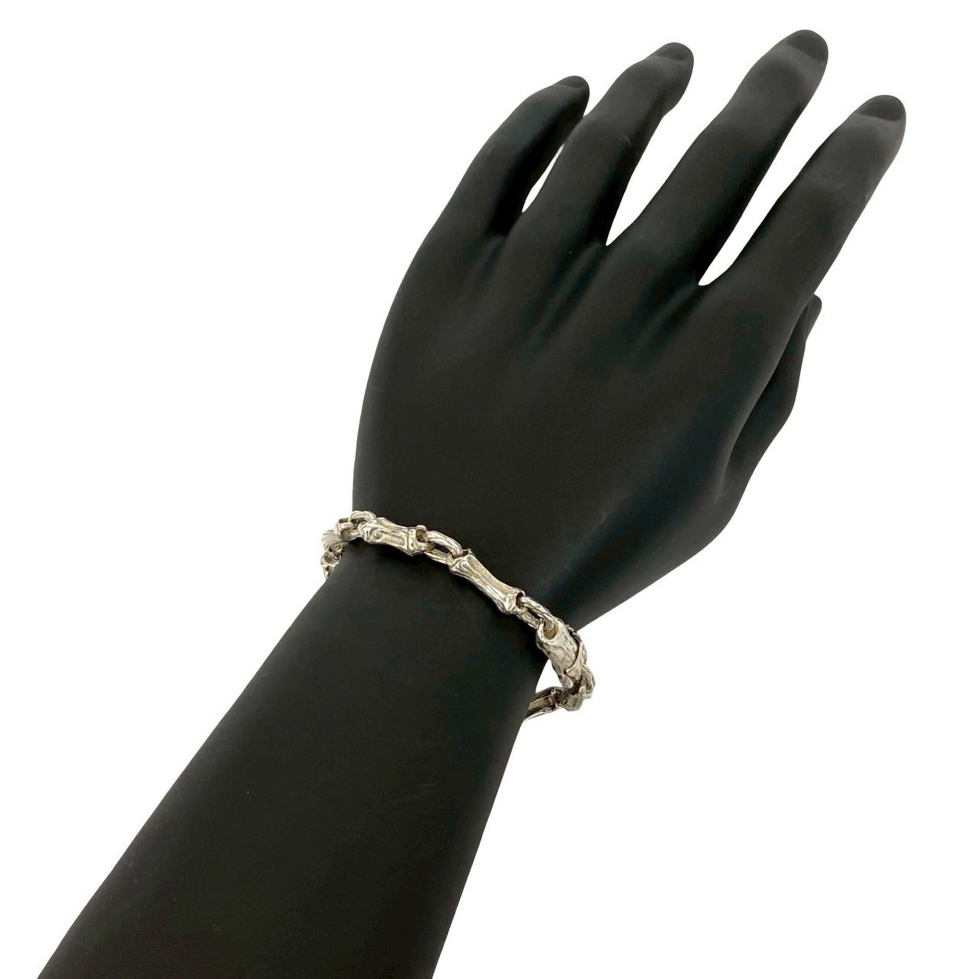 TIFFANY & Co. Tiffany Bamboo Sterling Silver Bracelet/Bangle for Men and Women 24366