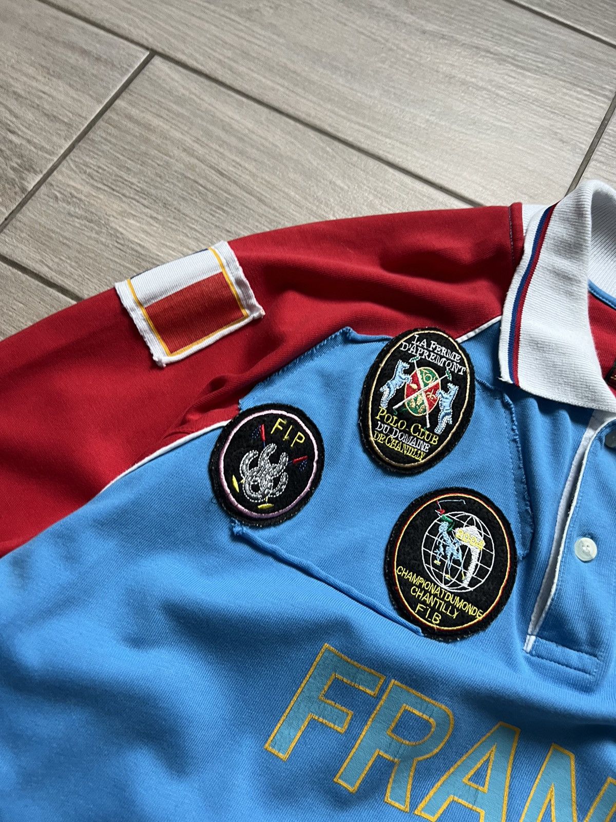Japanese Brand × Vintage Polo Ralph Lauren Style La Martina Rugby Sweatshirt France Size US XL / EU 56 / 4 - 9 Thumbnail