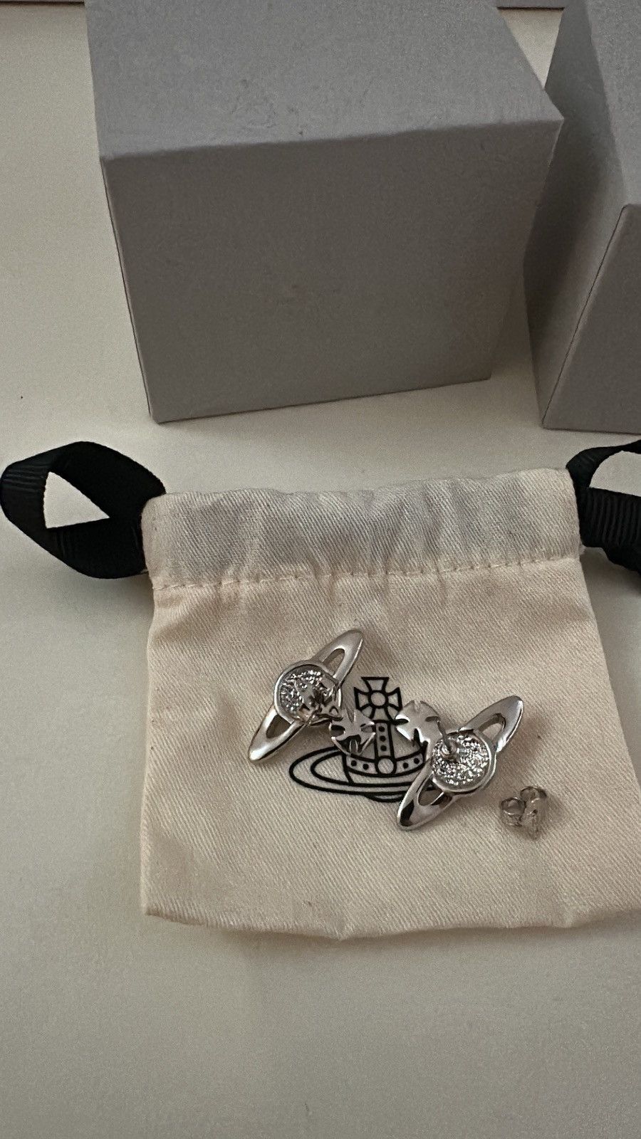 Vivienne Westwood Vivienne Westwood Neil Earrings Size ONE SIZE - 2 Thumbnail
