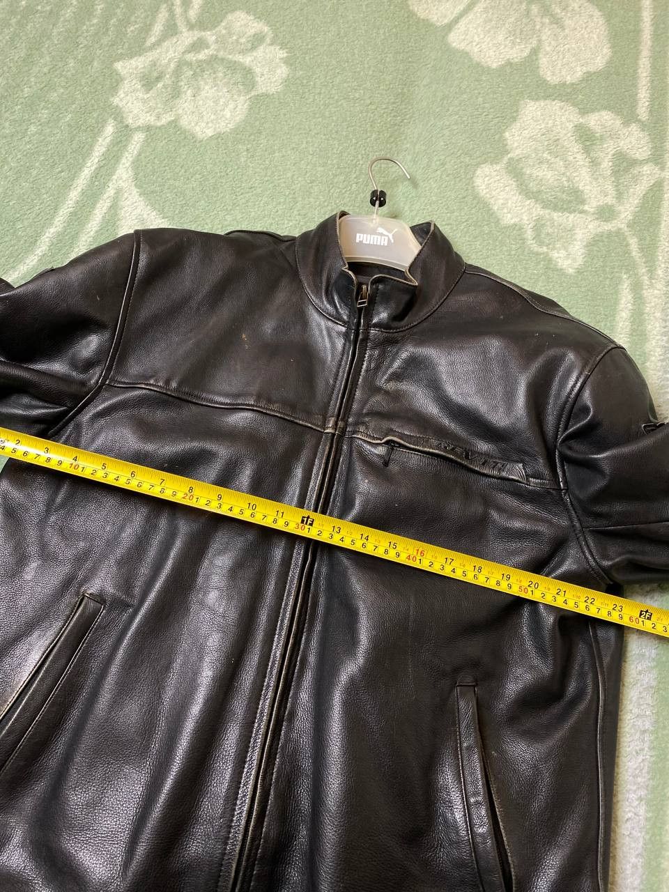 Vintage MOTO Vintage Black Leather Jacket REV'IT! Streetwear Size US XL / EU 56 / 4 - 16 Thumbnail