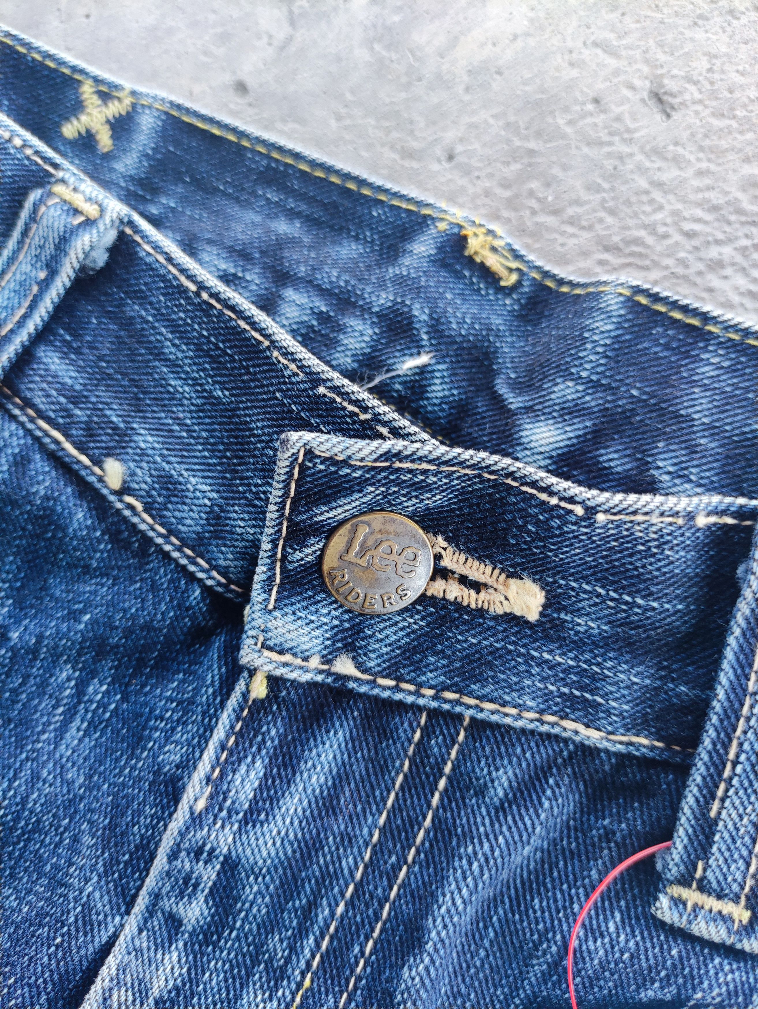 Japanese Brand × Lee W31 Vintage Lee Jeans Distressed Faded Denim Pants Size US 31 - 5 Thumbnail