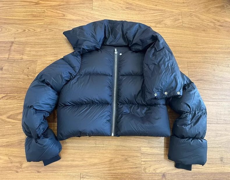 Rick Owens Rick Owens RO 22FW Funnel Neck Jacket-2506 Size US M / EU 48-50 / 2 - 2 Thumbnail