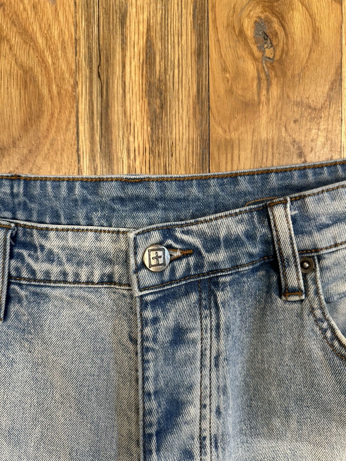 Ksubi Ksubi Your Welcome Light Blue Denim Jeans Sz 36 Size US 36 / EU 52 - 3 Thumbnail