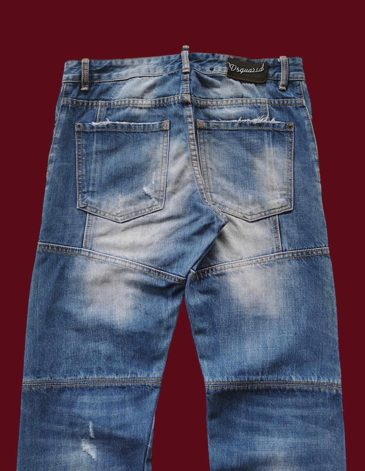 Dsquared2 Y2K Dsquared2 Punk Opium Vintage Jeans Made in Italy Size US 32 / EU 48 - 7 Thumbnail