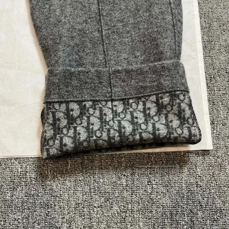 Dior Dior Gray Cashmere Casual Pants . Size US 27 - 3 Thumbnail