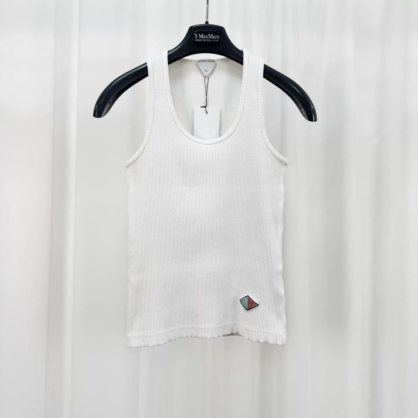 Bottega Veneta Bottega Veneta Embroidered Letter Knit Vest Size S / US 4 / IT 40 - 1 Thumbnail
