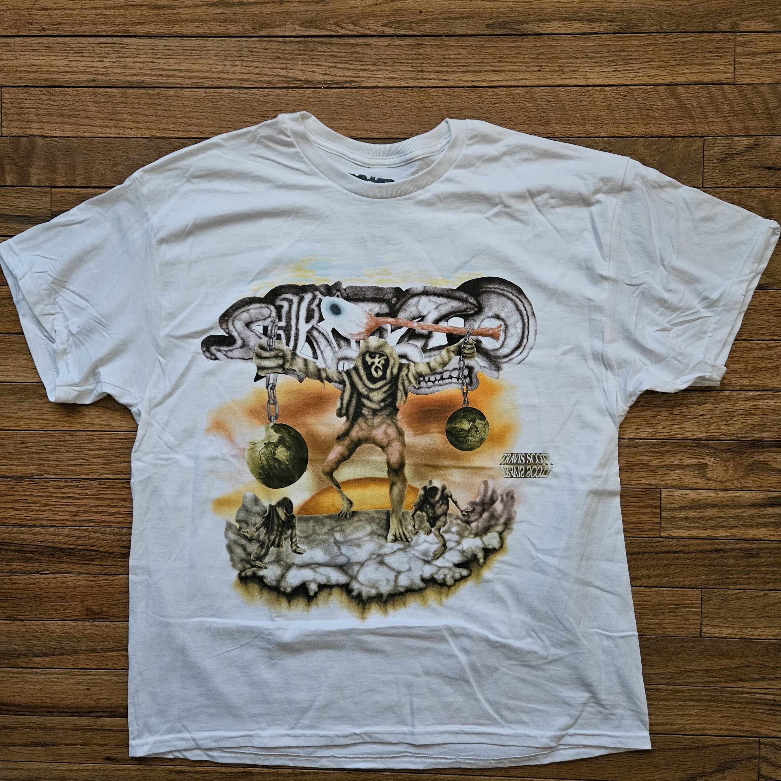 Travis Scott South America Utopia Tour Skitzo Circus Maximus Size US L / EU 52-54 / 3 - 1 Thumbnail