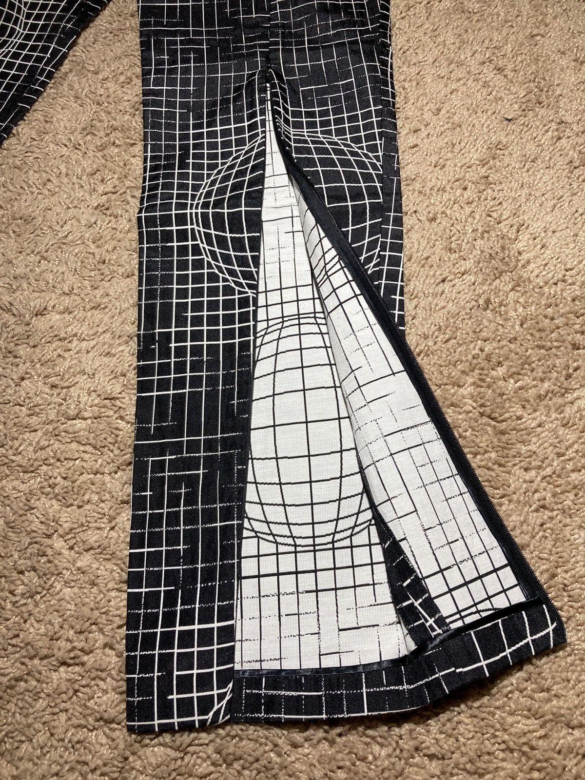 20471120 SS96 20471120 Cyber Globe Hyoma Anime Suit Pants 90s 1996 Size US 28 / EU 44 - 9 Thumbnail