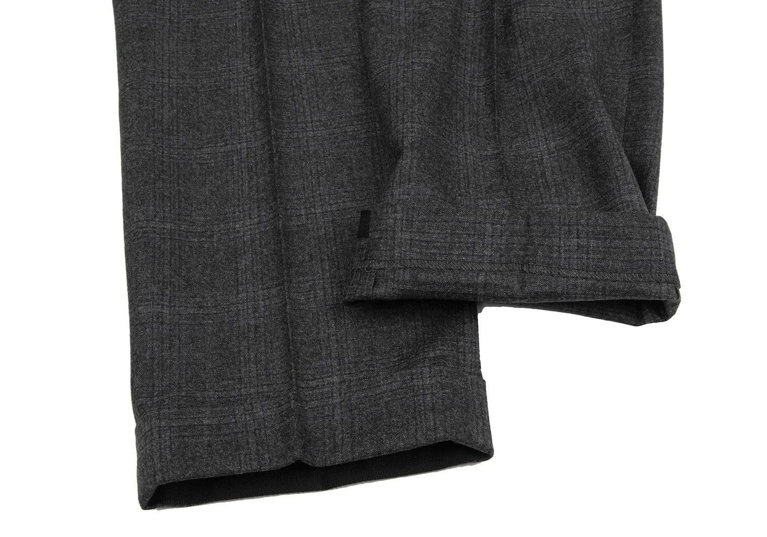 Armani Collezioni Wool Glen Check Suit Set in Charcoal Navy Size US XXS / EU 40 - 15 Thumbnail
