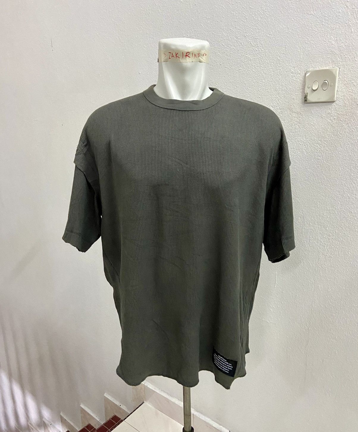 GU × Undercover GU UNDERCOVER DRY WAFFLE TEE Size US S / EU 44-46 / 1 - 4 Thumbnail
