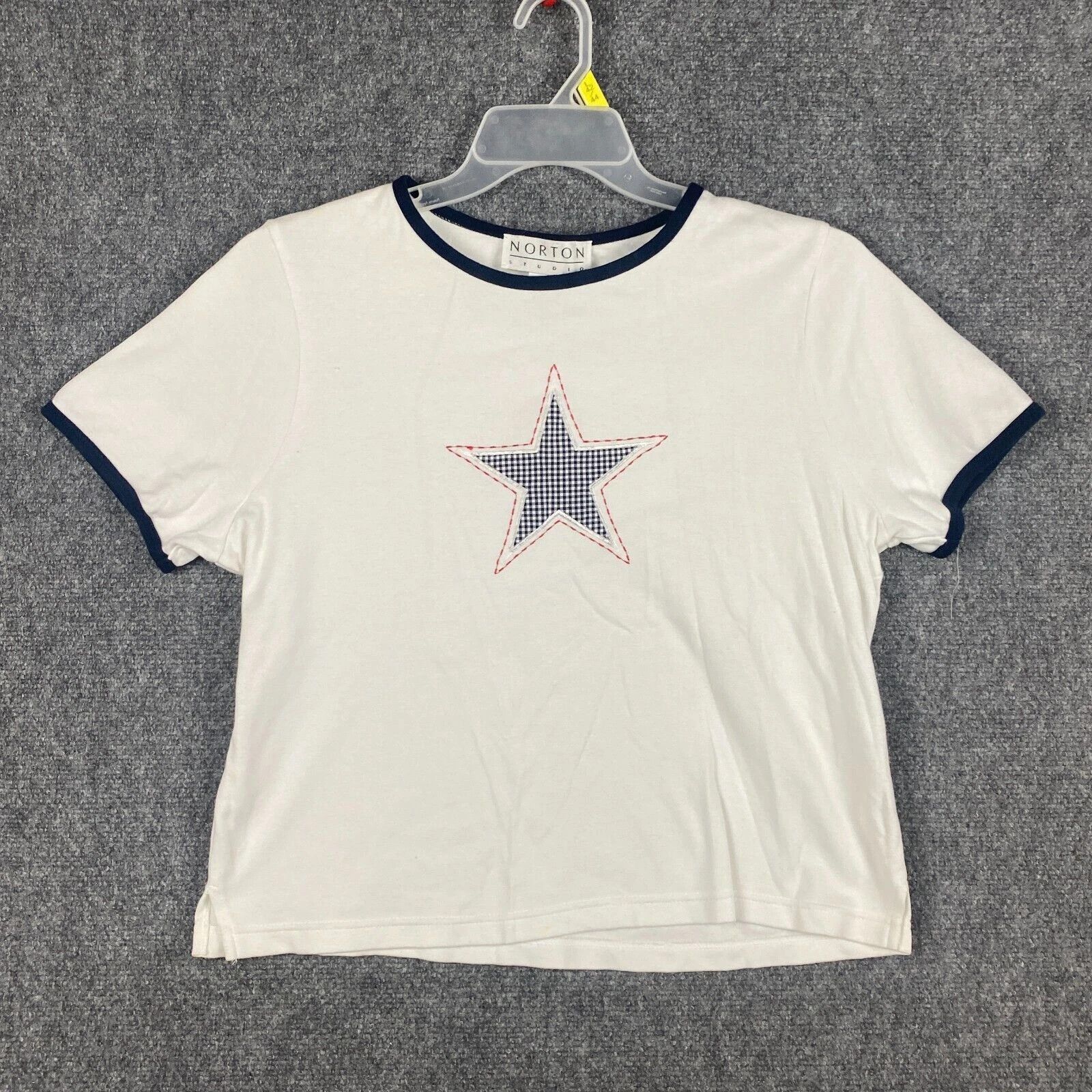 Other Norton Studio T-Shirt Women's Large Short Sleeve 100% Cotton Size L / US 10 / IT 46 - 1 Thumbnail