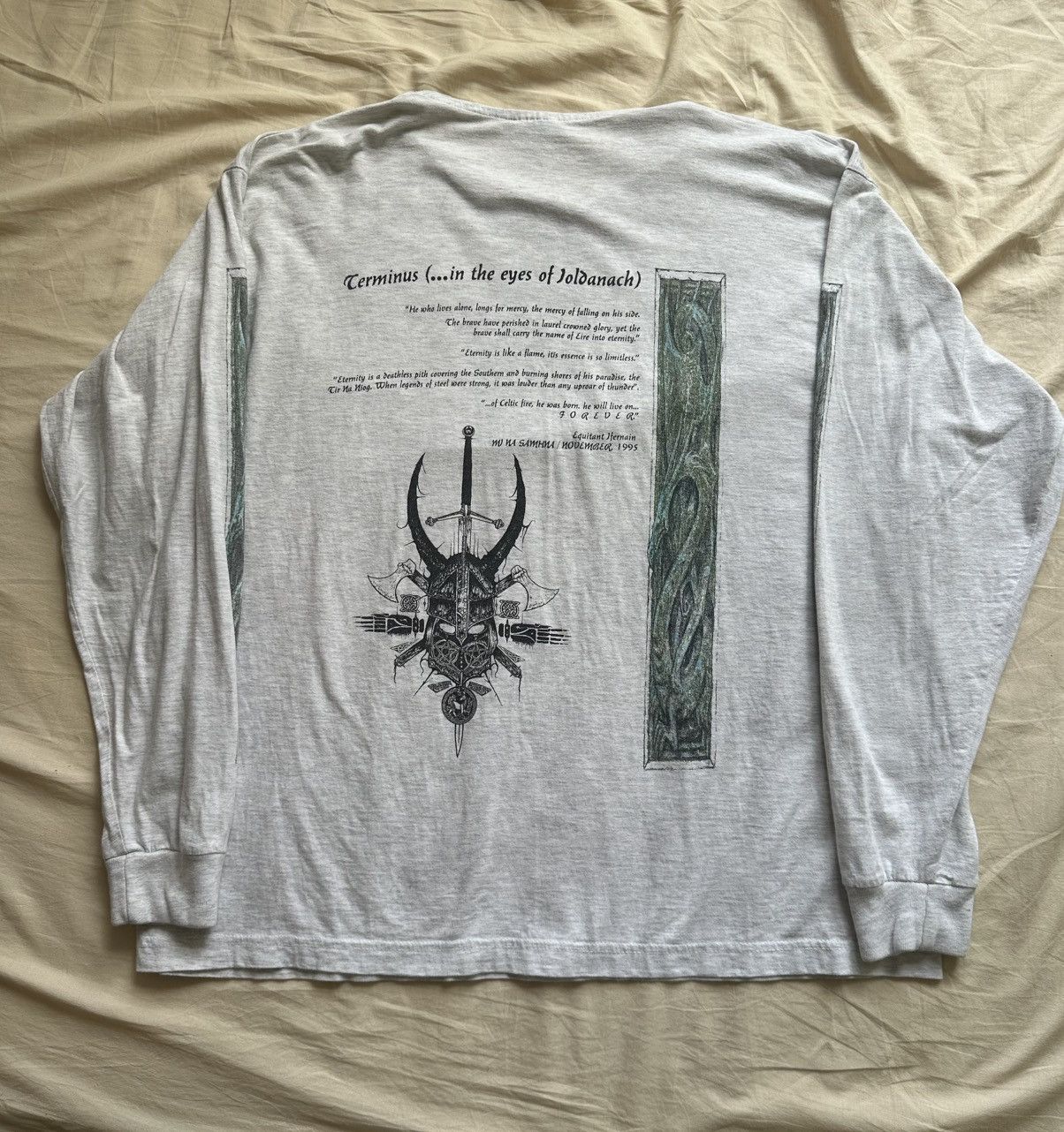 Band Tees Absu - Prelusion To Cythraul vintage Longsleeve 1995 Size US XL / EU 56 / 4 - 2 Thumbnail