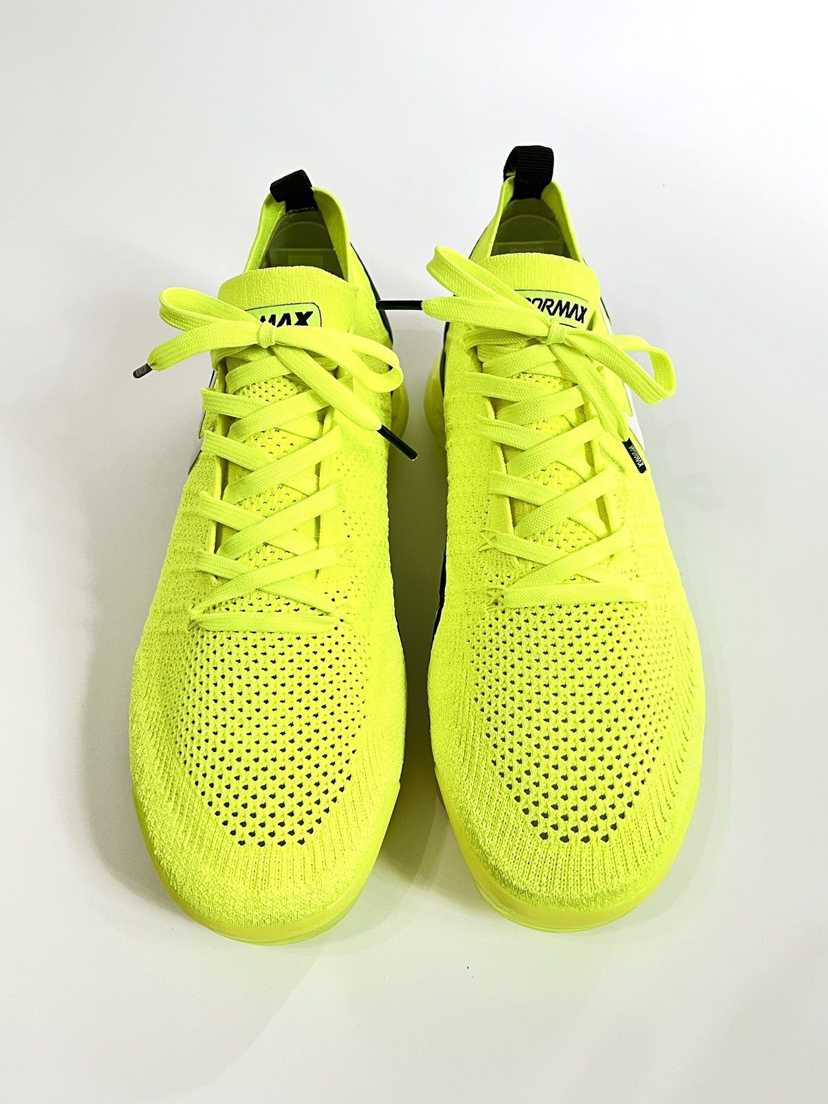 Nike Nike Air VaporMax 2 Flyknit OG “Volt” Size US 11 / EU 44 - 3 Thumbnail