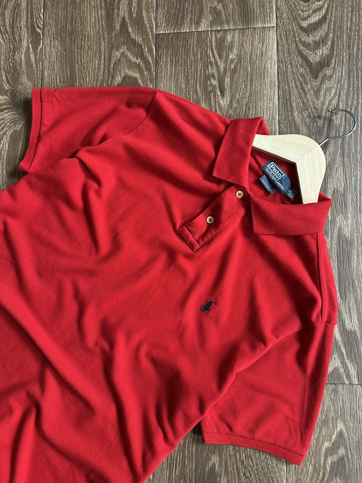 Polo Ralph Lauren 🫧VINTAGE 90s POLO RALPH LAUREN POLO SHIRT CLASSIC LOGO Size US L / EU 52-54 / 3 - 3 Thumbnail