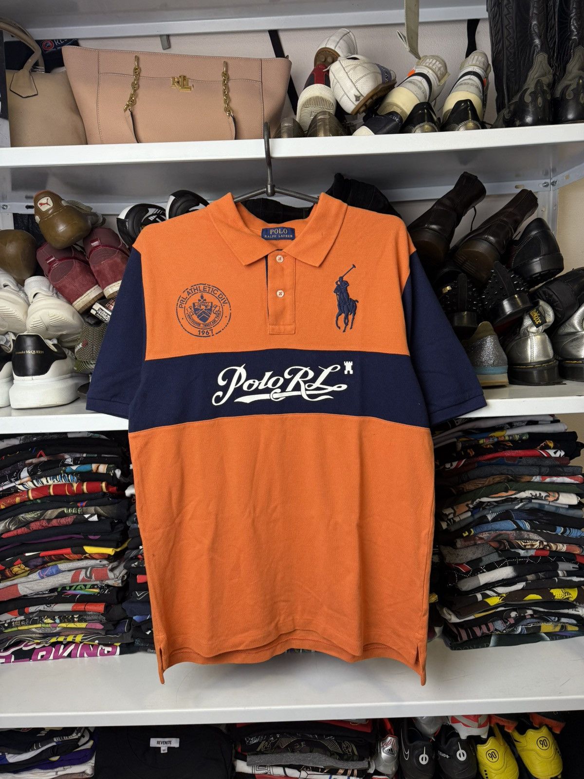 Polo Ralph Lauren Mens Vintage Polo Ralph Lauren Polos 67 Y2K Rugby T-shirt Size US M / EU 48-50 / 2 - 1 Thumbnail