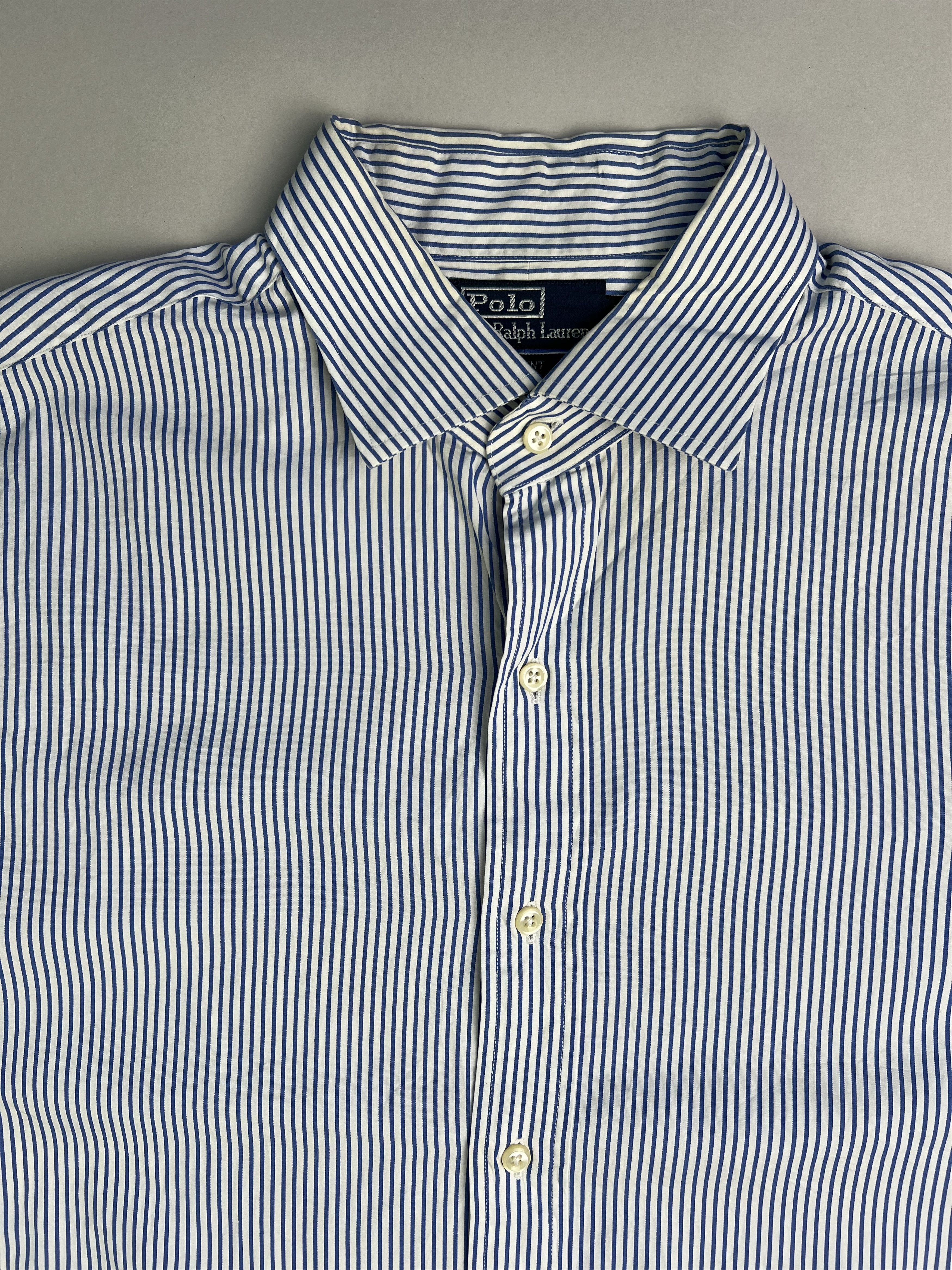 Ralph Lauren Ralph Lauren Striped Cotton Shirt Size US XL / EU 56 / 4 - 2 Thumbnail