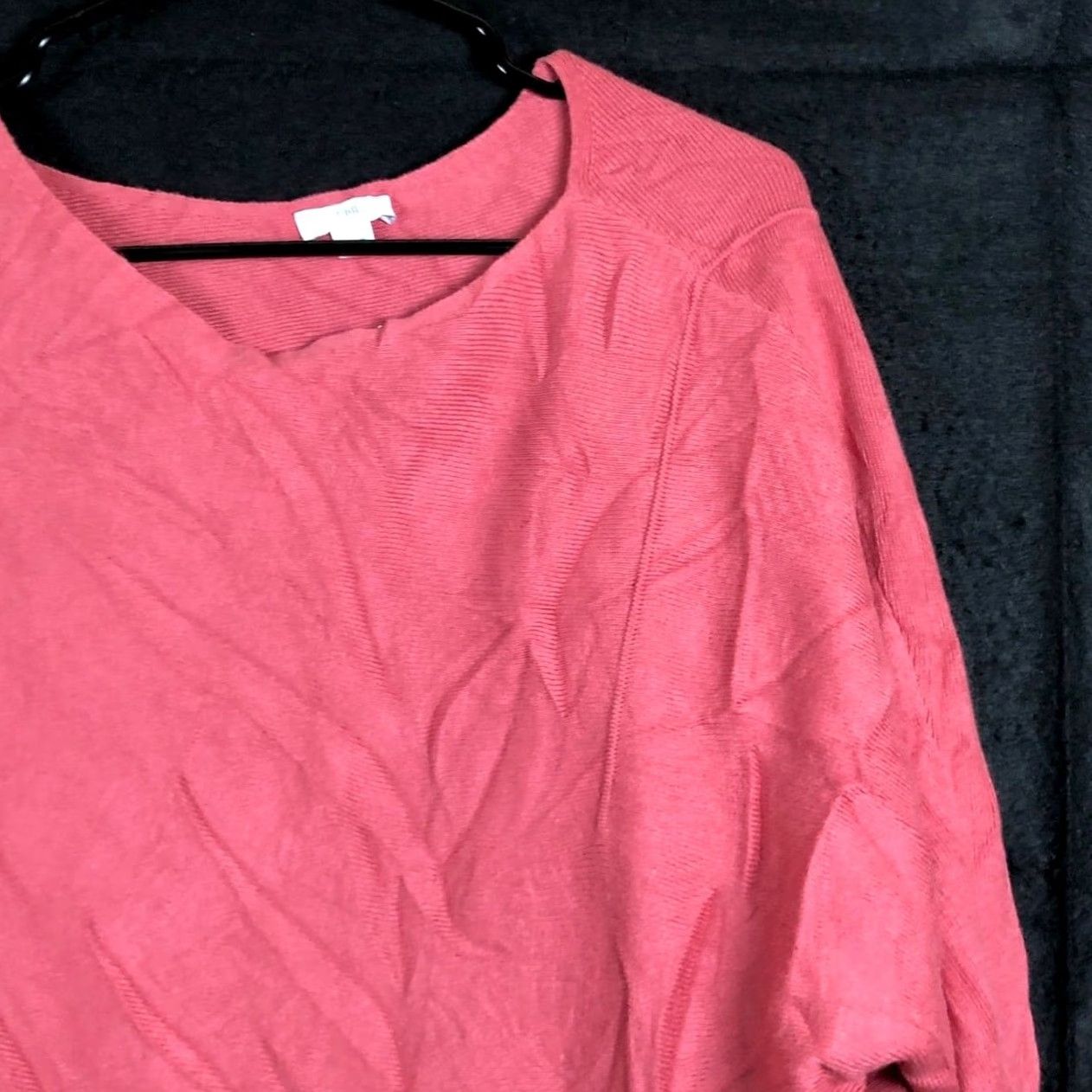Pinko J Jill Womens Sweater Blush Pink Crew Neck Long Sleeve Criss Cross Back Large Size L / US 10 / IT 46 - 5 Thumbnail