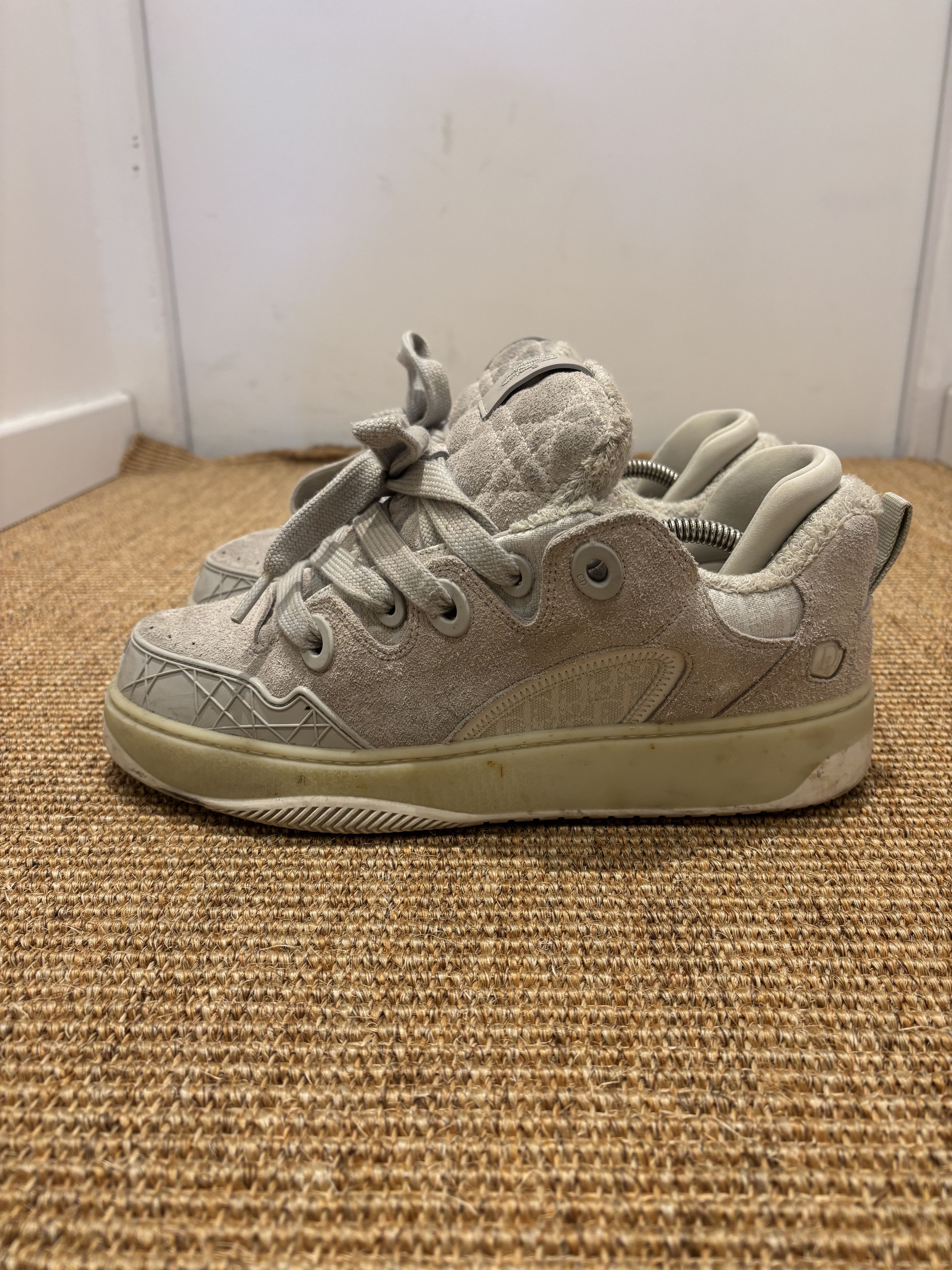Dior Basket de luxe Dior B9S skater ERL daim crème en tbe Size US 9 / EU 42 - 2 Thumbnail