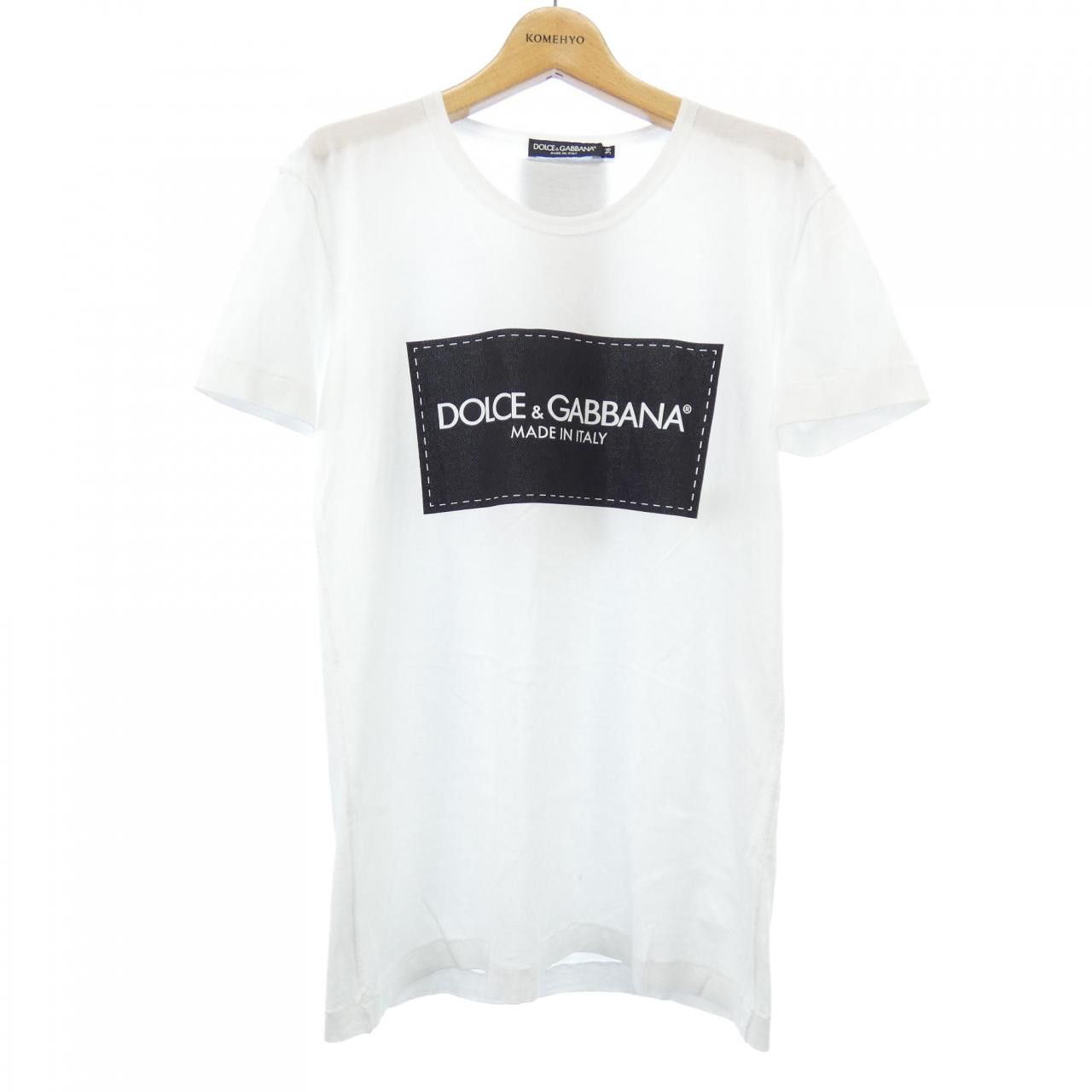 Dolce & Gabbana Dolce & Gabbana Dolce&Gabbana T-shirt Cotton T-Shirts F8J80Z/G7MSD DUTY FREE for USA Size ONE SIZE - 1 Thumbnail