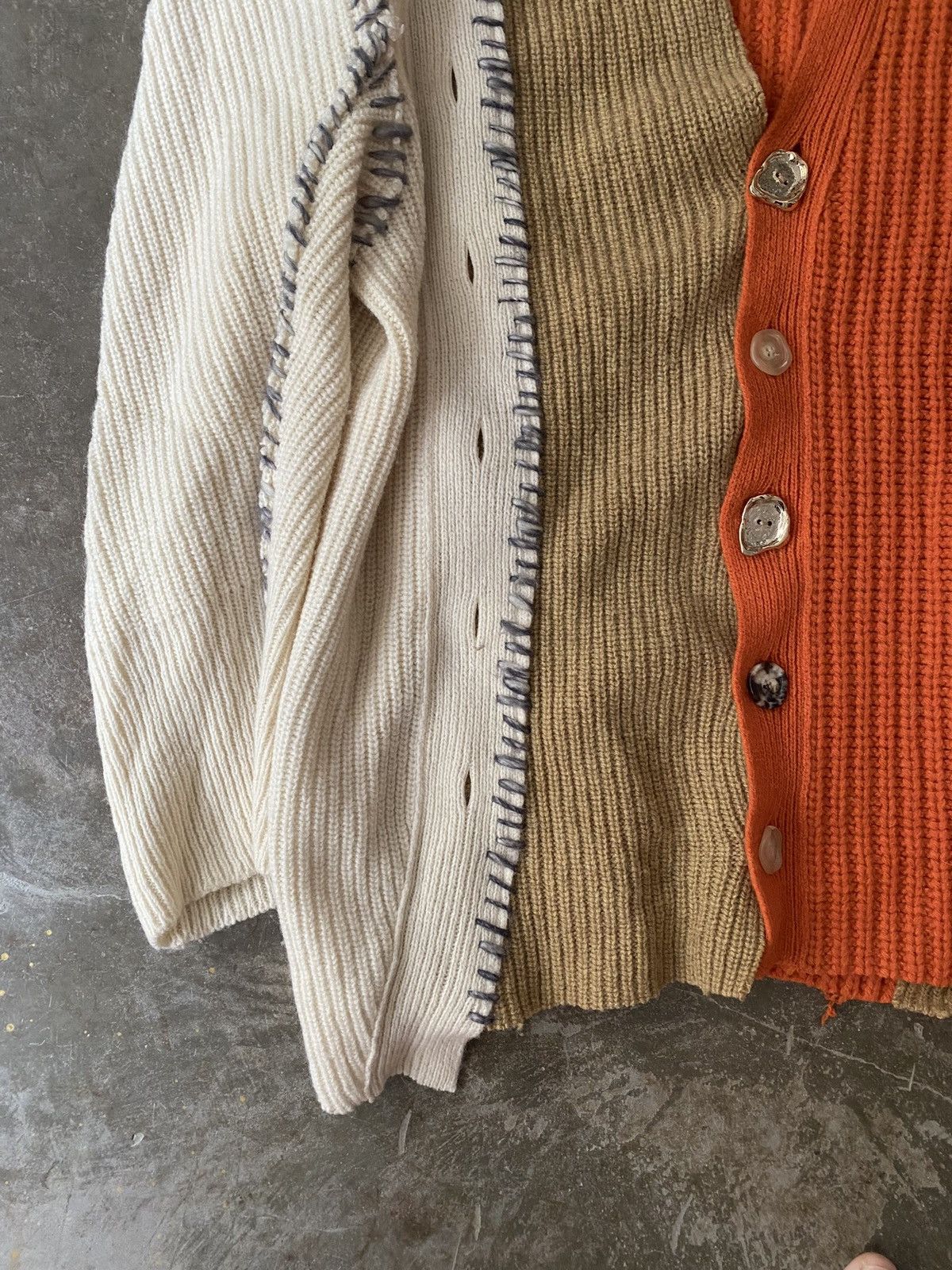 Marni Marni Patchwork Oversized Cardigan Kapital Bode Story Mfg Size XS / US 0-2 / IT 36-38 - 4 Thumbnail