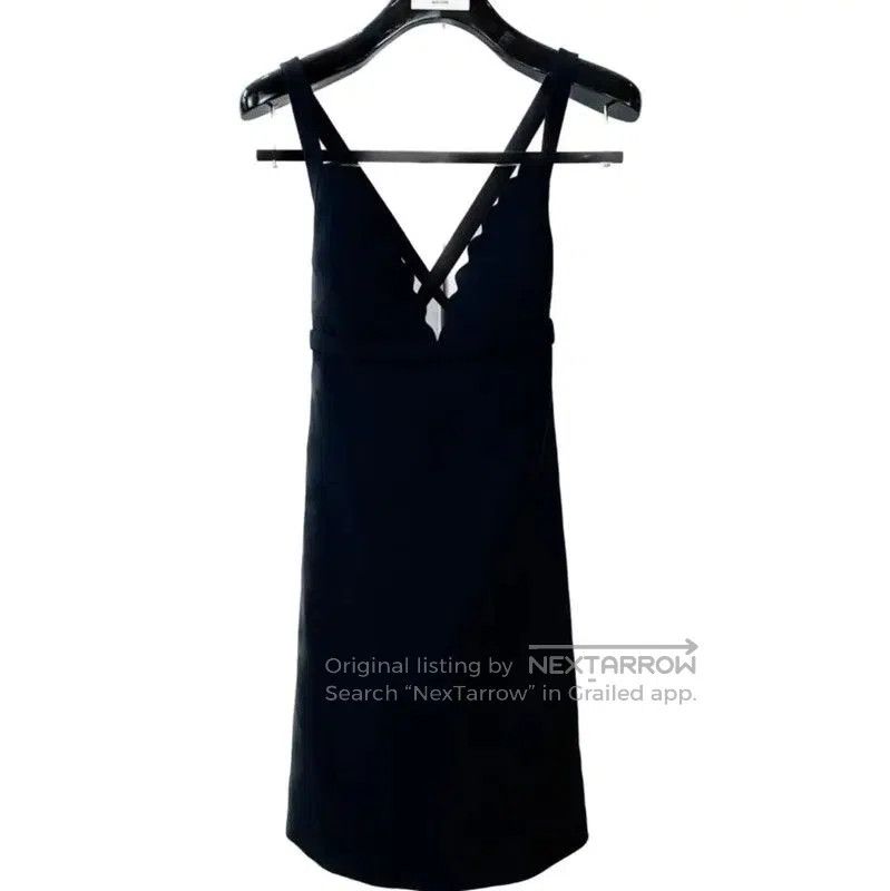 Miu Miu Miu Miu Black Cotton Dress in Size M . Size M / US 6-8 / IT 42-44 - 1 Thumbnail