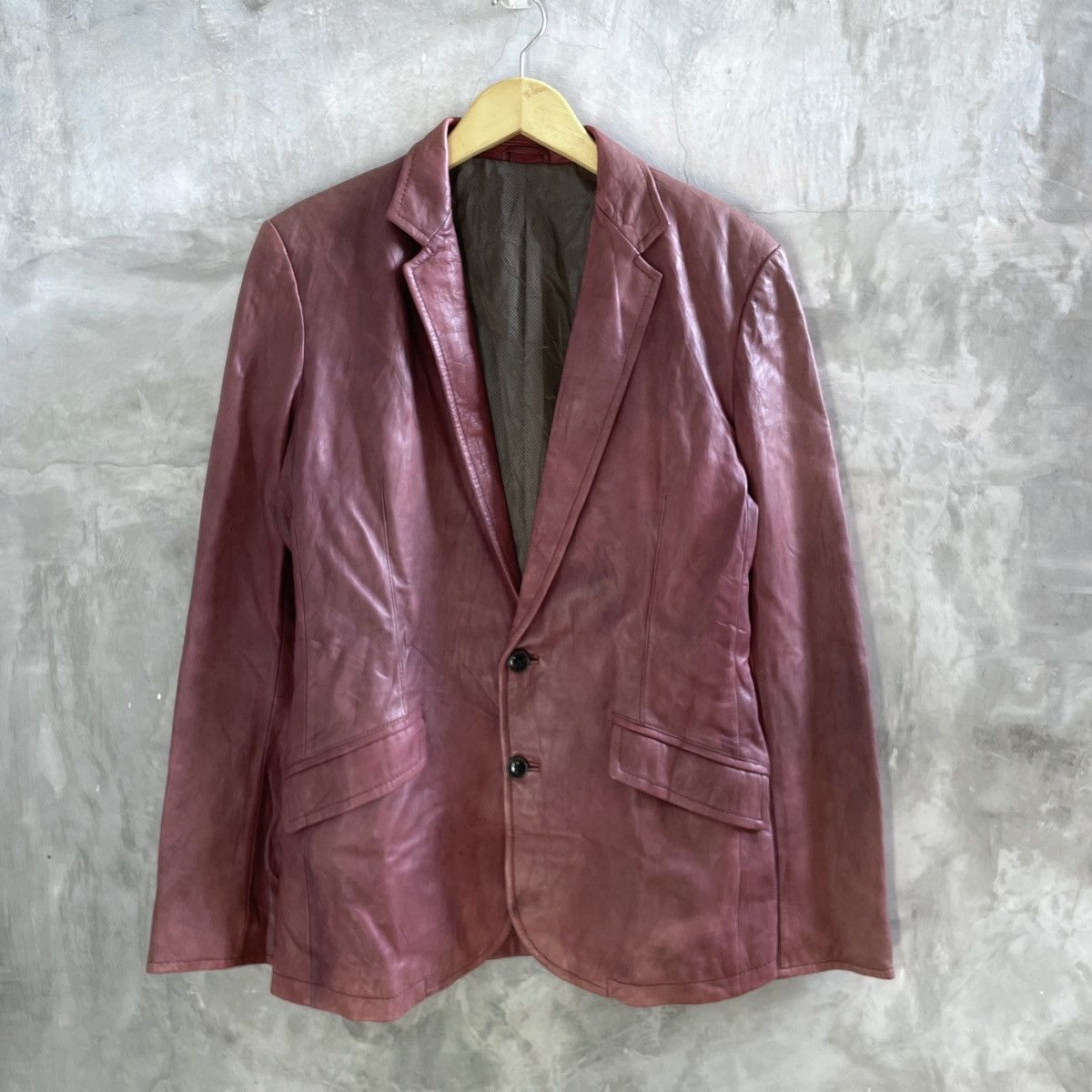 If Six Was Nine 🔥Tornado Mart y2k Leather blazer Size US L / EU 52-54 / 3 - 2 Thumbnail