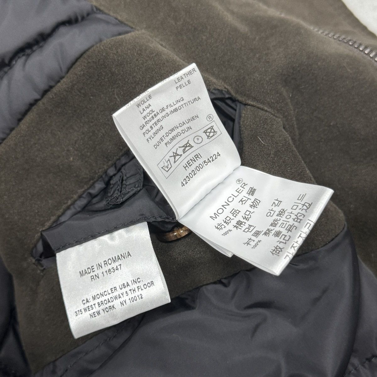 Moncler Authentic Moncler Henri Down Coat Jacket Size 5 Brown Men Size US XL / EU 56 / 4 - 16 Thumbnail