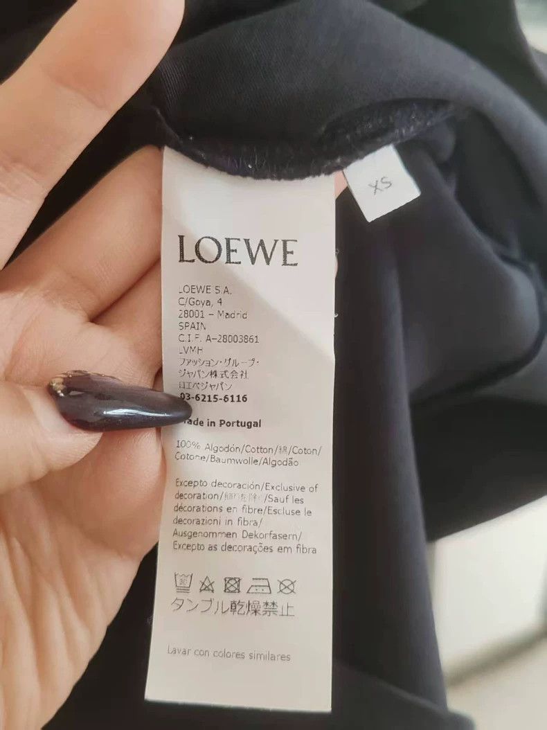 Loewe Embroidered logo short sleeve