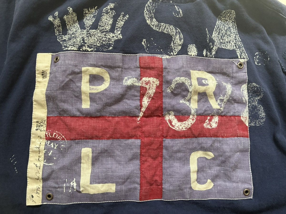 Polo Ralph Lauren RARE Vintage Ralph Lauren Distressed Rugby Polo Size US L / EU 52-54 / 3 - 6 Thumbnail