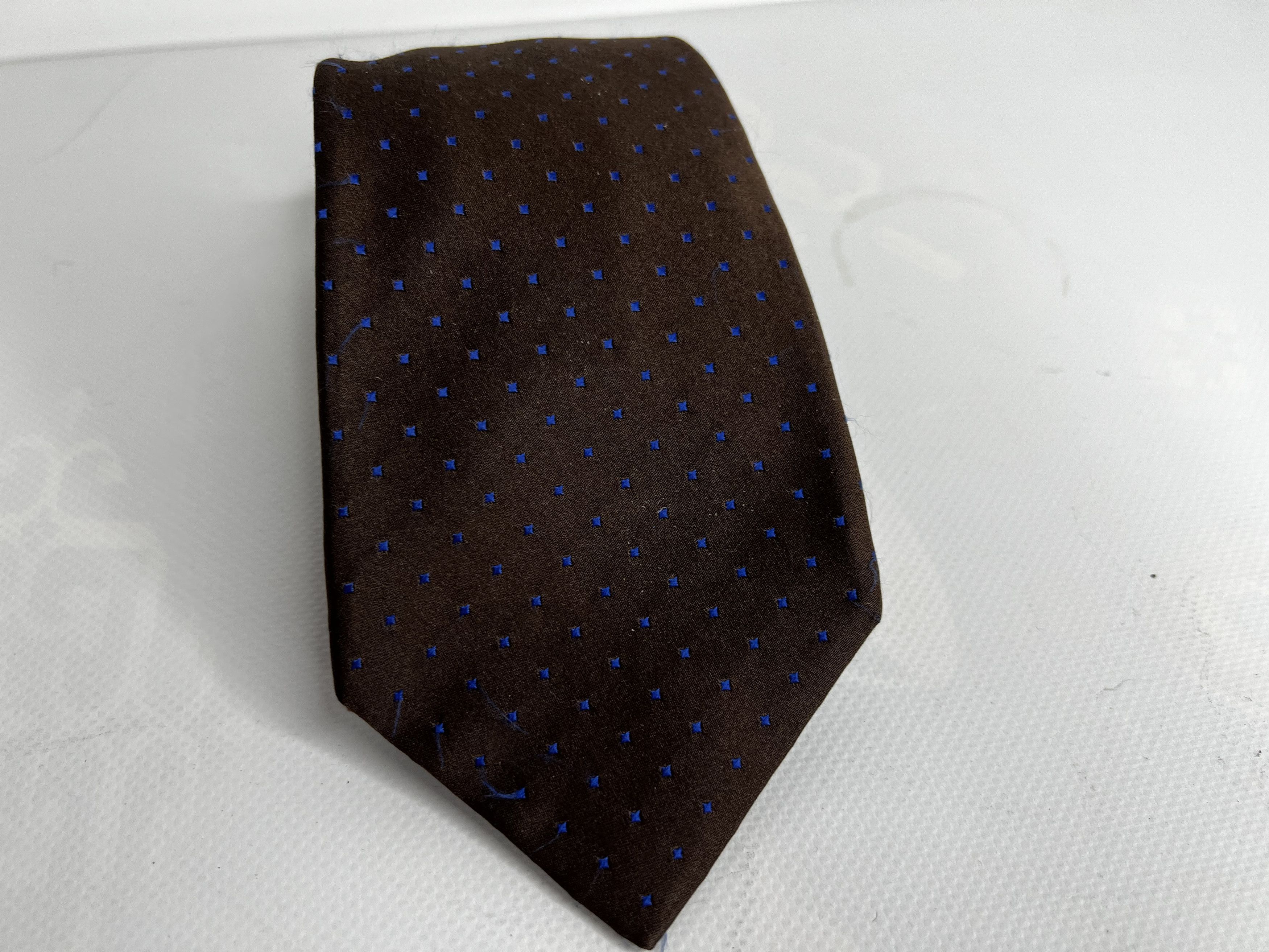Kiton VINTAGE KITON NAPOLI SILK TIE GEOMETRIC MADE IN ITALY Size ONE SIZE - 2 Thumbnail