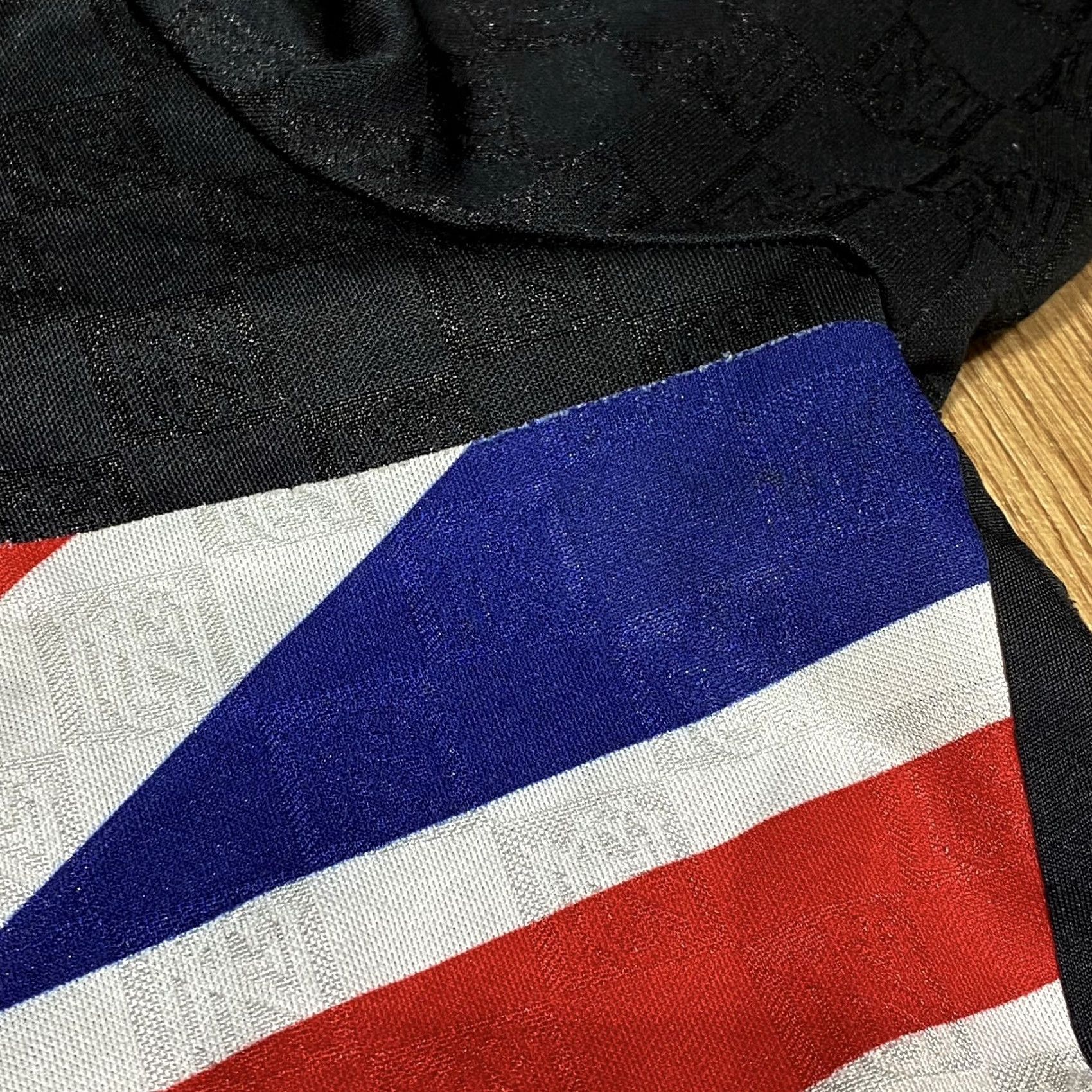 Nike Nike FC Shirt With Flag Print, Black, Large UK Mens Pre Loved Top Used Size US L / EU 52-54 / 3 - 7 Thumbnail