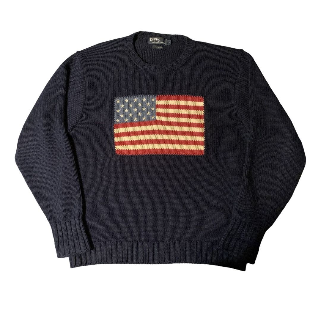 Polo Ralph Lauren Polo Ralph Lauren Flag Sweater | Grailed
