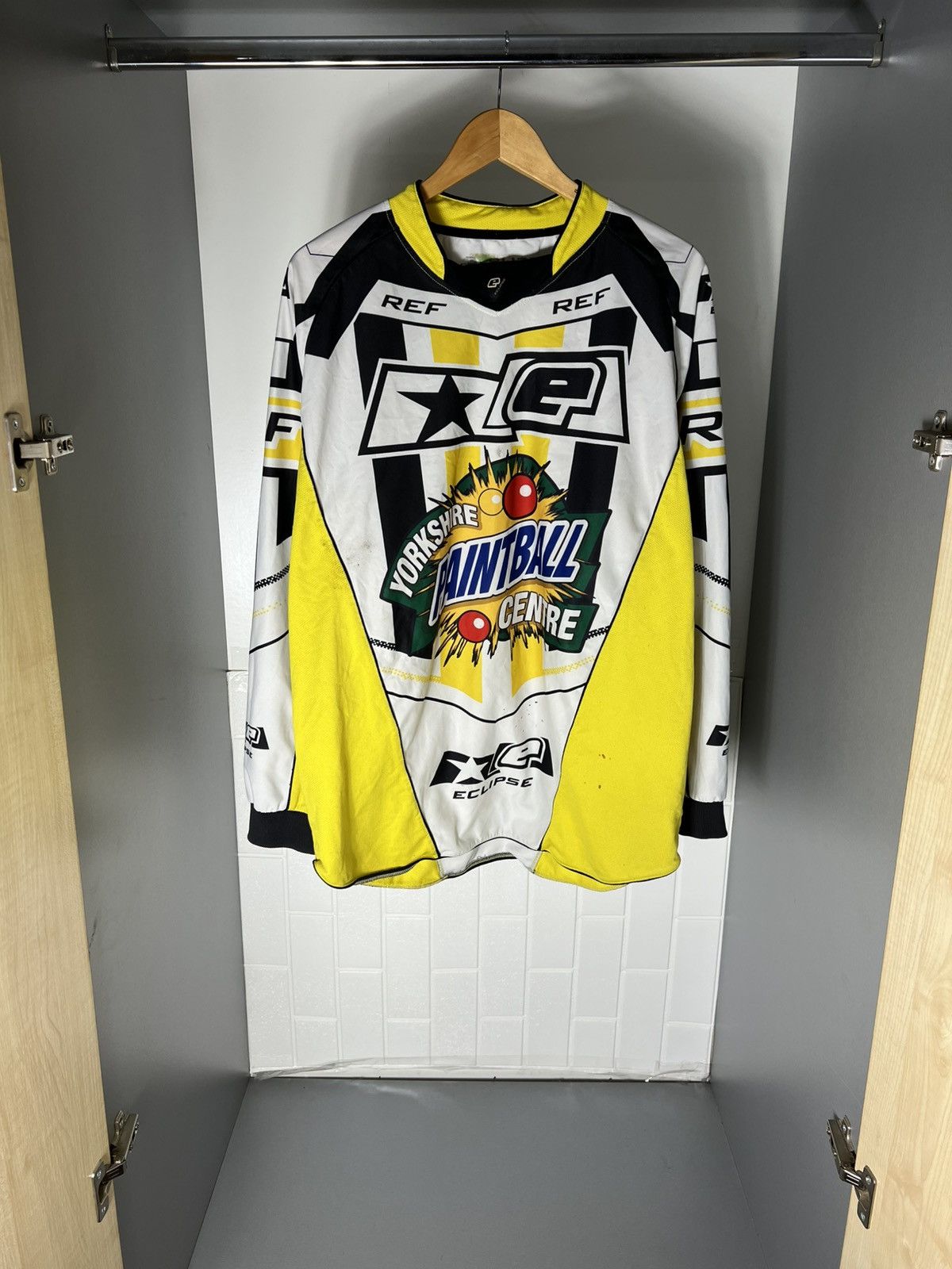 NASCAR VINTAGE ECLIPSE PLAYING MOTORCYCLE JERSEY RACING RETRO 90s Size US L / EU 52-54 / 3 - 1 Thumbnail