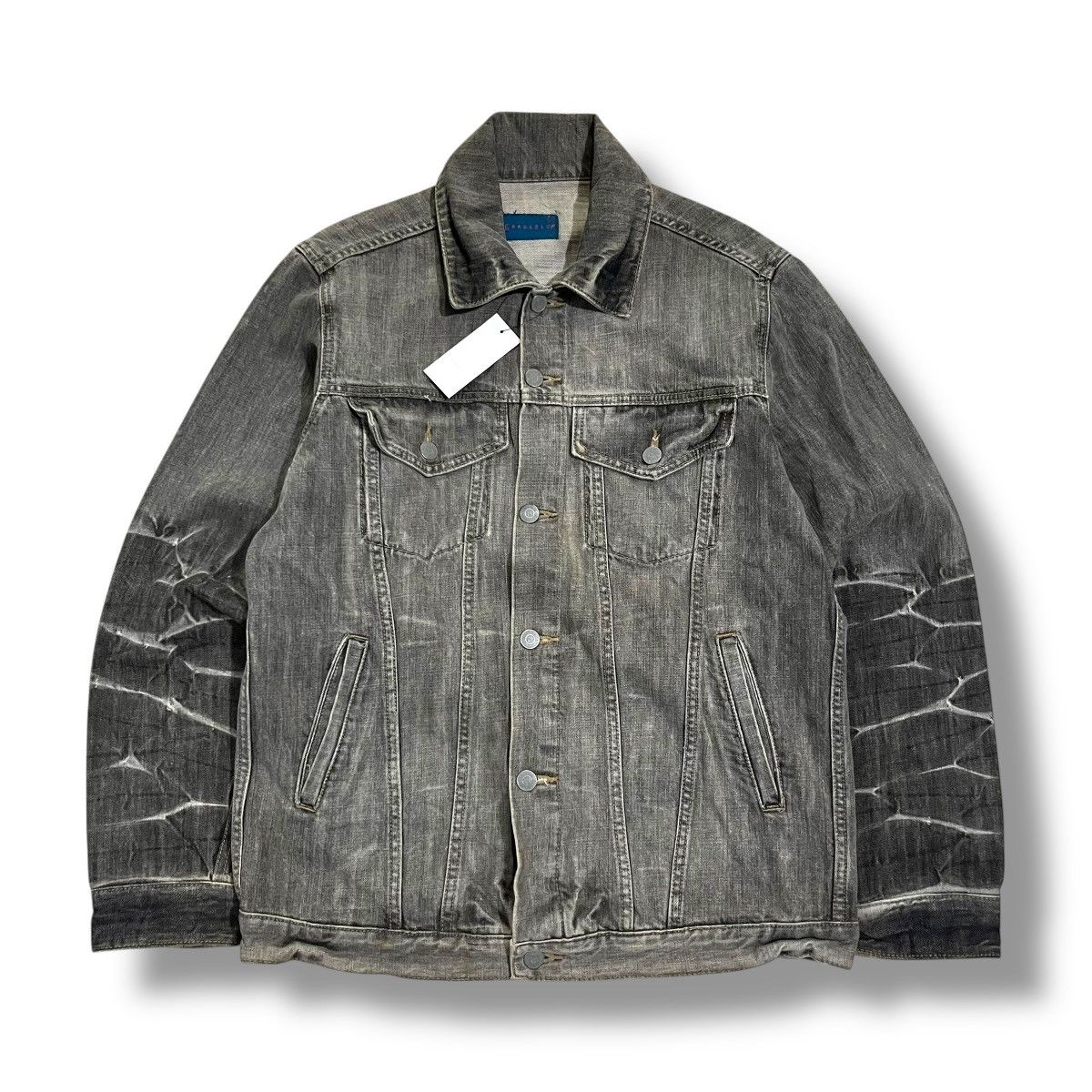 Seditionaries Vintage Rageblue distressed trucker jeans jacket Size US M / EU 48-50 / 2 - 2 Thumbnail