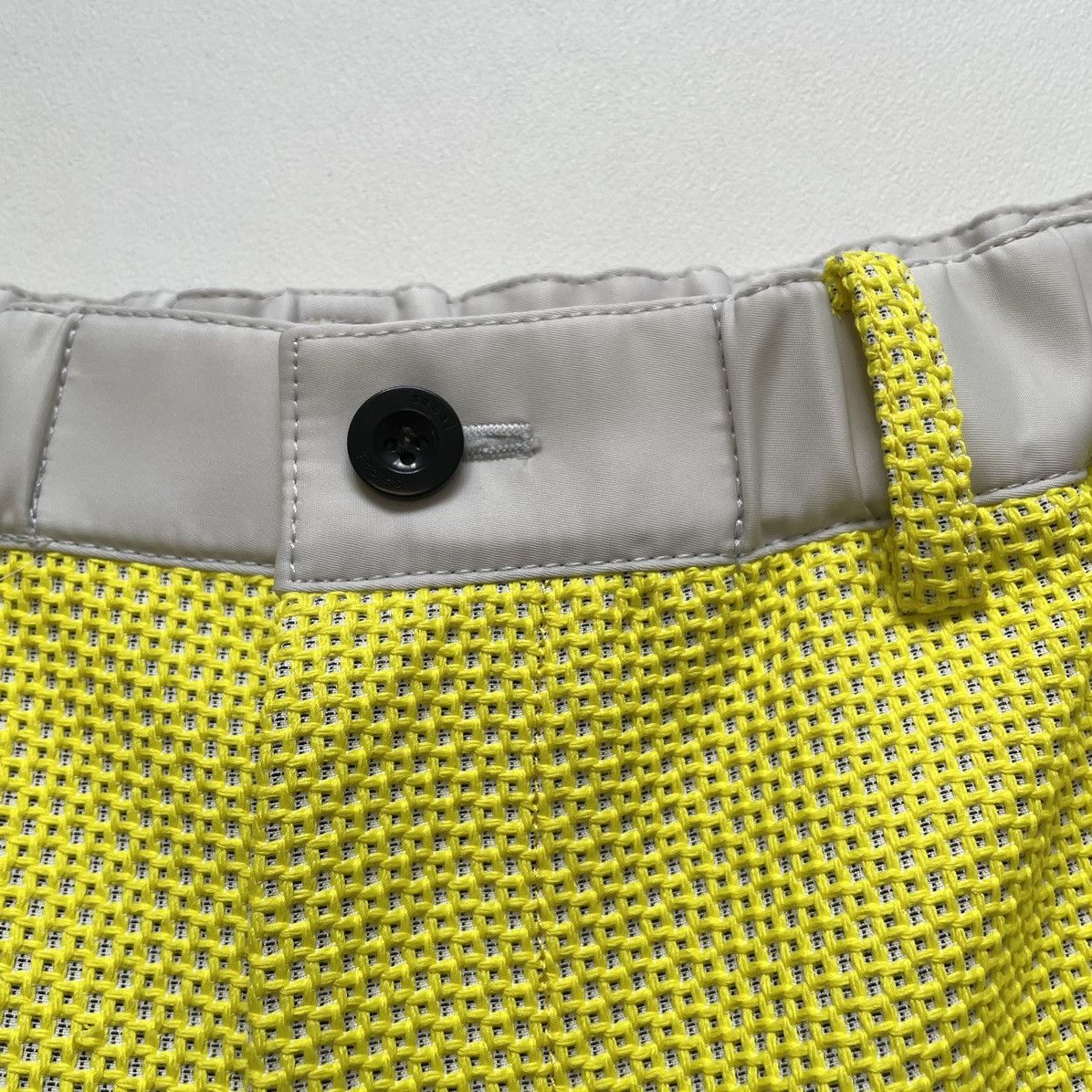 Sacai Reworked Neon Mesh/Nylon Military Shorts Size US 34 / EU 50 - 4 Thumbnail