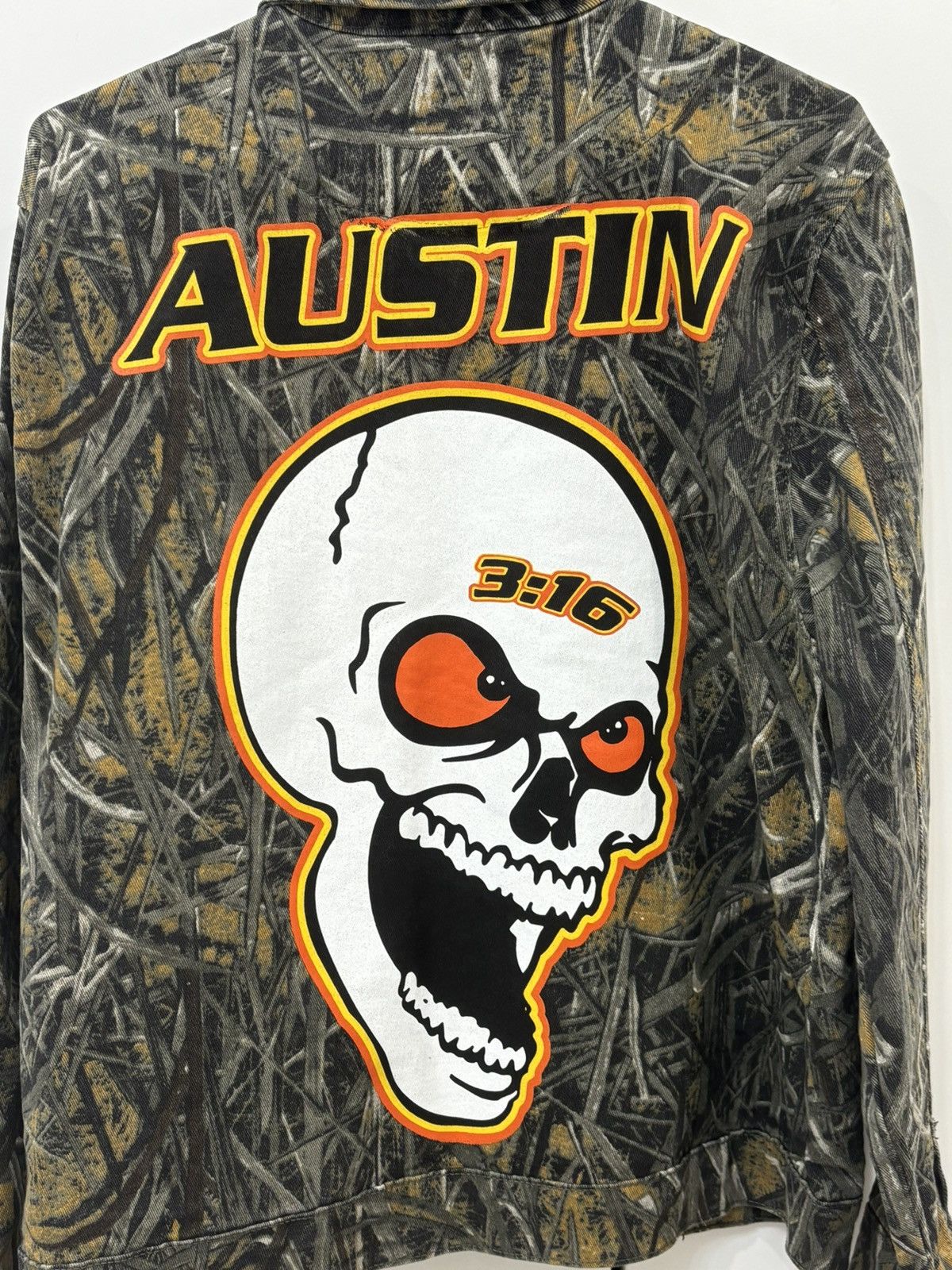 WWE WWE WWF Stone Cold Steve Austin RealTree Camo Jacket Small Size US S / EU 44-46 / 1 - 2 Thumbnail