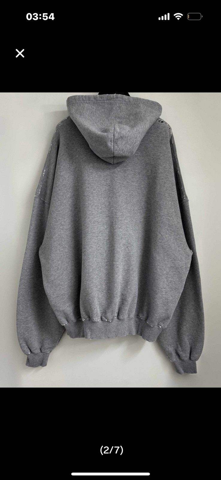 Balenciaga USA hoodie Size US XL / EU 56 / 4 - 2 Thumbnail