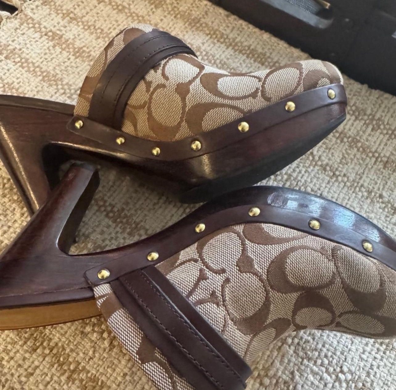 Coach Vintage 80’s Coach Heels (7.5w) Size US 7.5 / IT 37.5 - 5 Thumbnail