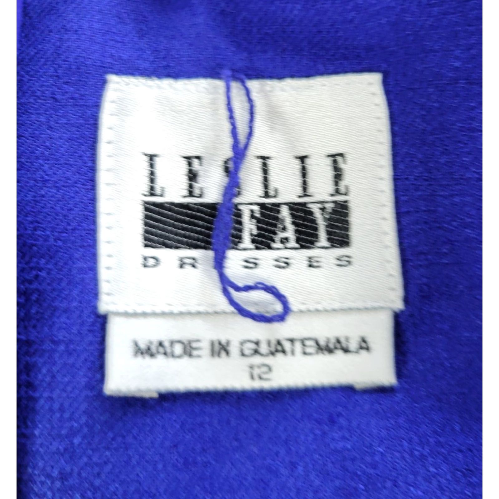 Vintage Vtg Leslie Fay Shirt Blue Purple Shoulder Pads Secretary Sz 12, Business, Polyester, Look: Secretary/Geek, Size 12, Women? Mens? Size XL / US 12-14 / IT 48-50 - 3 Thumbnail