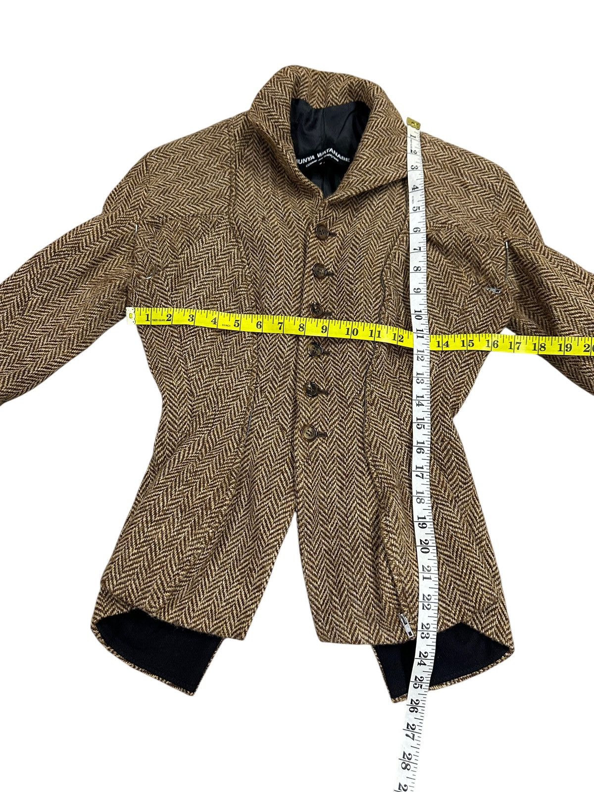 Junya Watanabe 🔥rare junya watanabe 1999 runway vintage tweed jacket Size S / US 4 / IT 40 - 18 Thumbnail