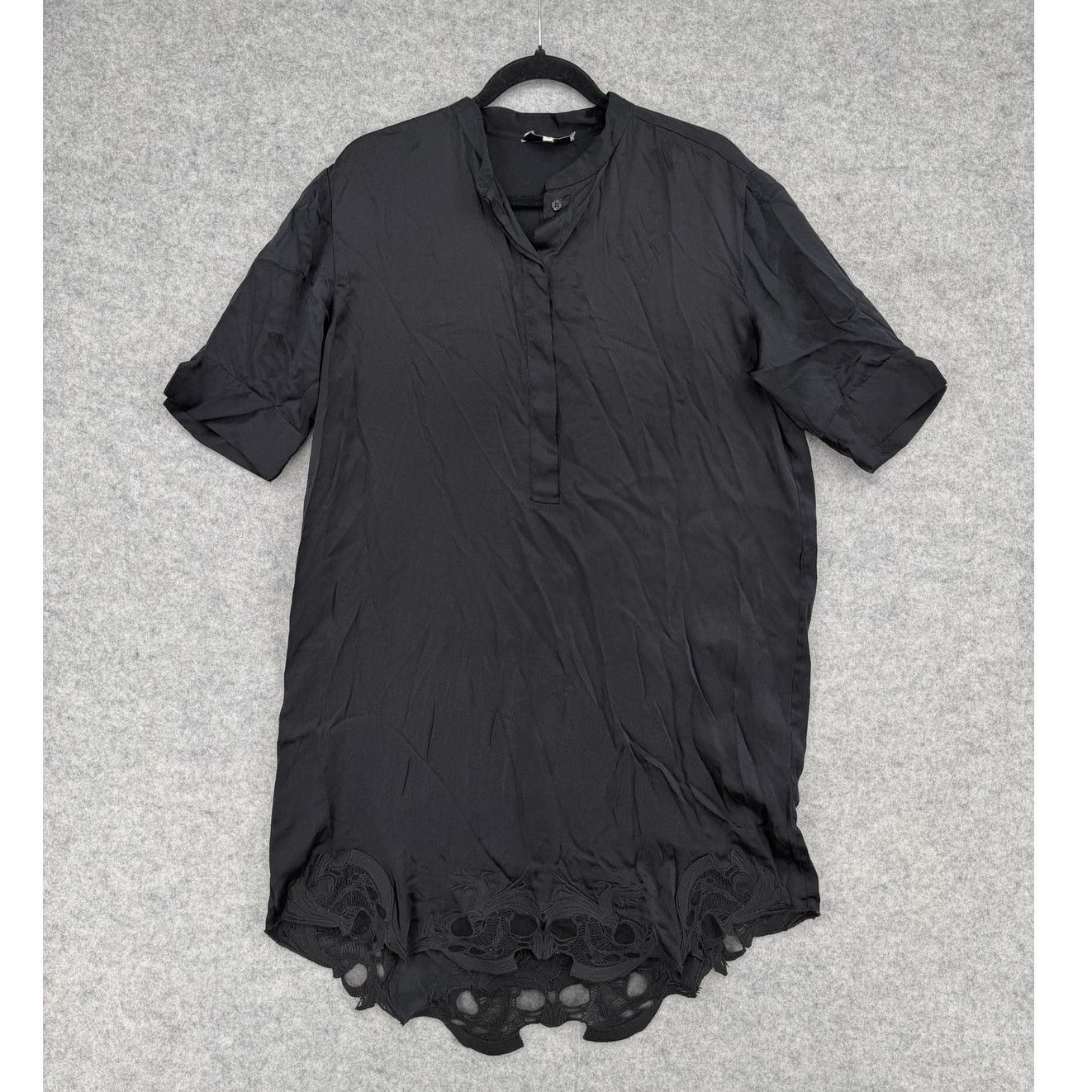 Iro IRO Olympe 15S Silk Crochet Tunic Top Blouse Size 42 (US 10) Size M / US 6-8 / IT 42-44 - 1 Thumbnail