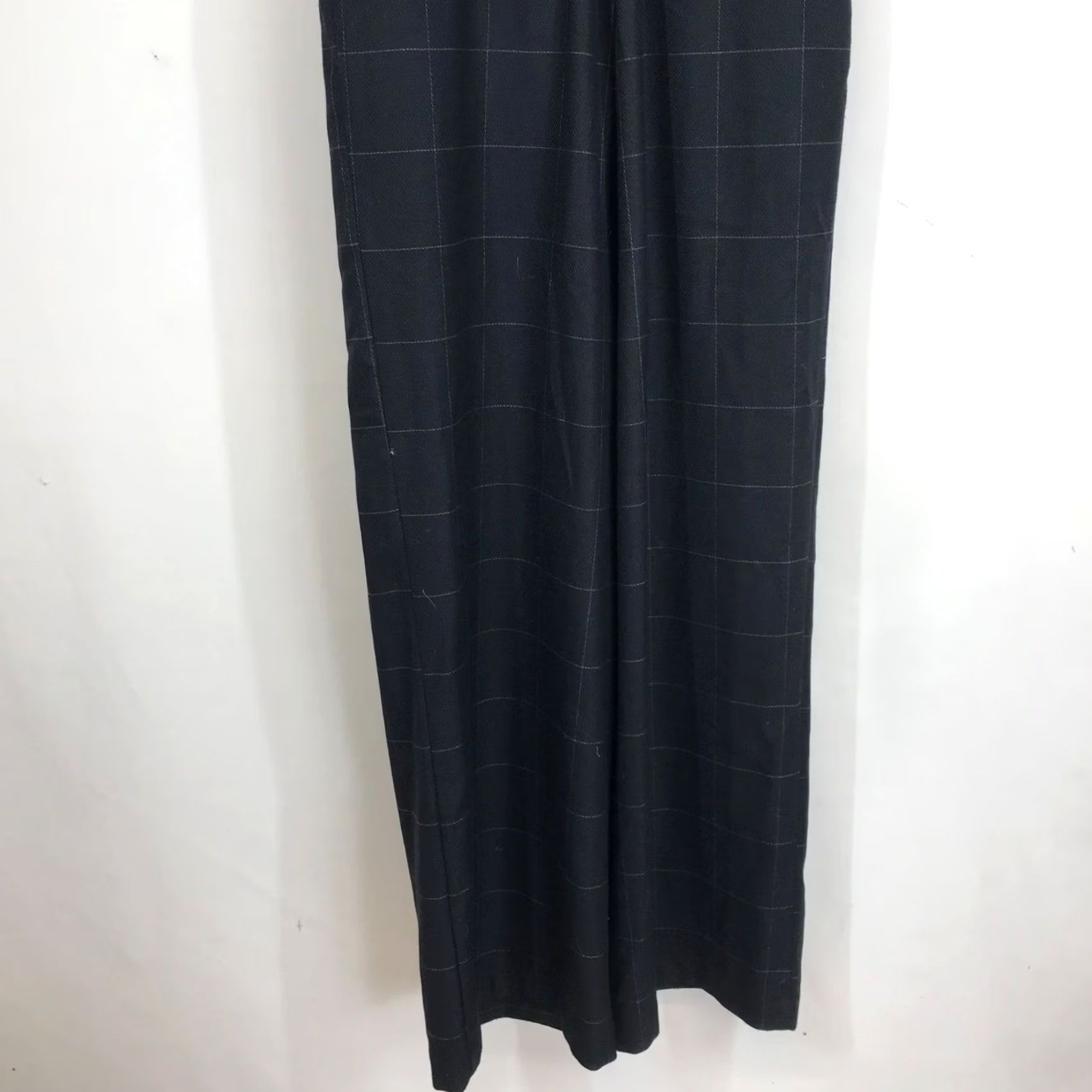 Free People FREE PEOPLE WOMEN'S One-Piece Jumpsuit BLACK Sleeveless Button Pleated Pockets 6 Size 28" / US 6 / IT 42 - 6 Thumbnail