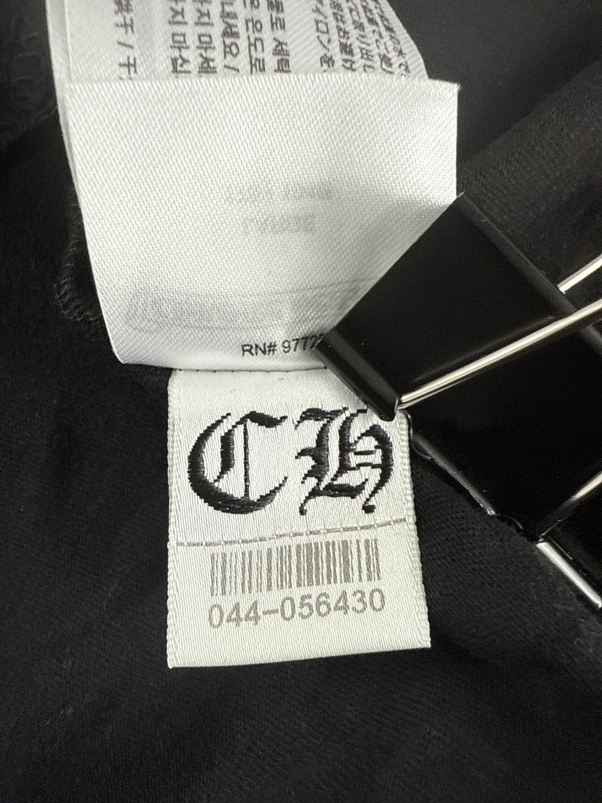 Chrome Hearts CHROME HEARTS POCKET CREW LONG SLEEVE T SHIRT BLACK PINK Size US L / EU 52-54 / 3 - 6 Thumbnail